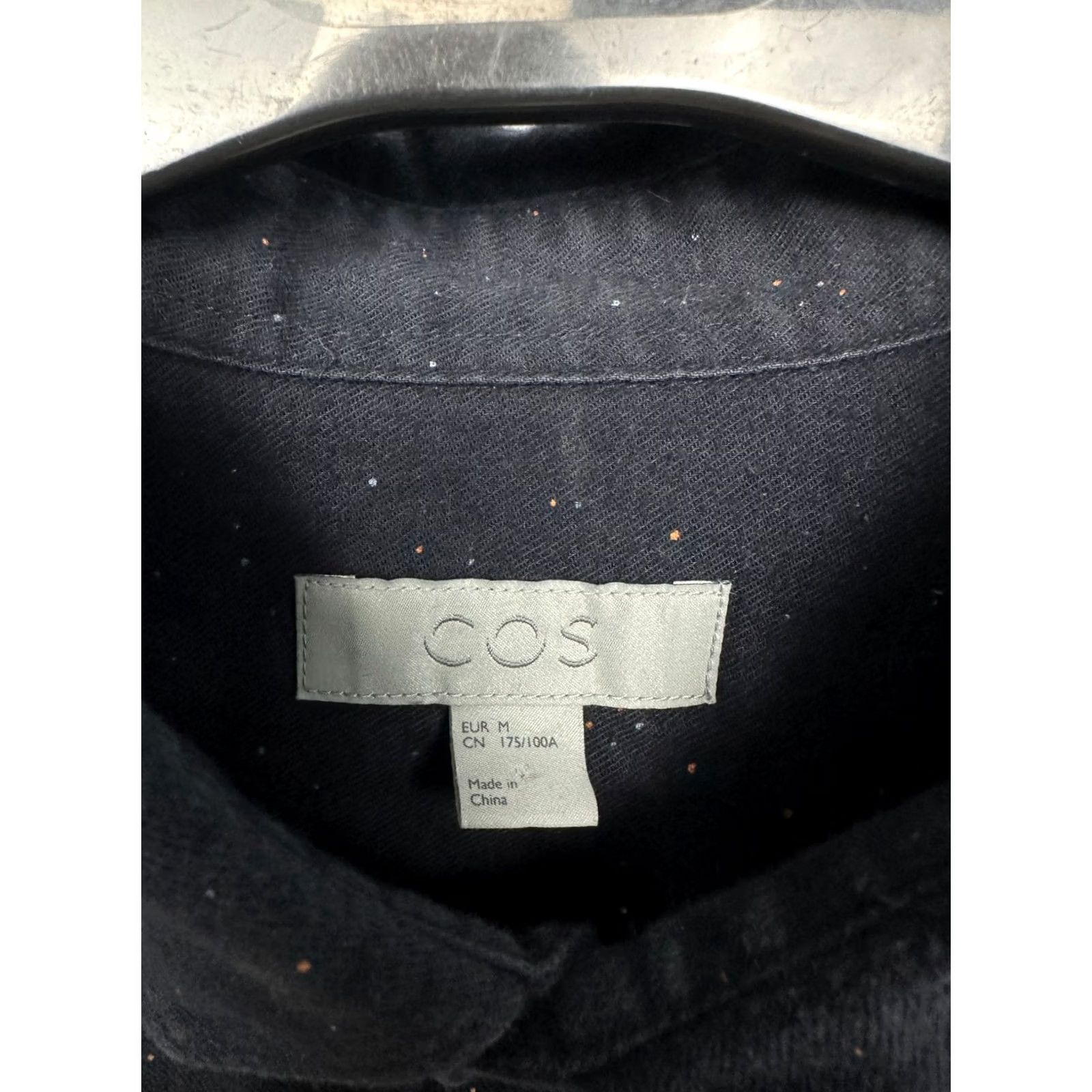 Cos Cos Mens Cotton Long Sleeve Shirt M Blue COS Shirt Mens Regular XS? Size US M / EU 48-50 / 2 - 3 Thumbnail