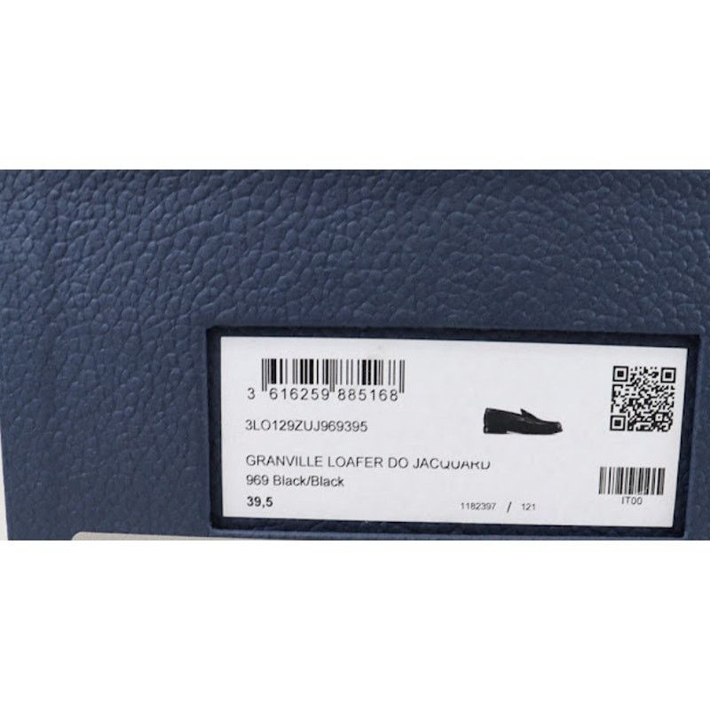 Dior o1rshd1 Granville Loafer Do Jacquard in Black Size US 6.5 / EU 39-40 - 10 Thumbnail