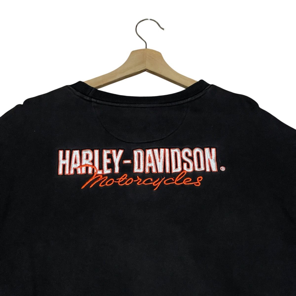 Harley Davidson Y2k Harley Davidson Faded Biker Crewneck Sweatshirt Size US XXL / EU 58 / 5 - 17 Thumbnail