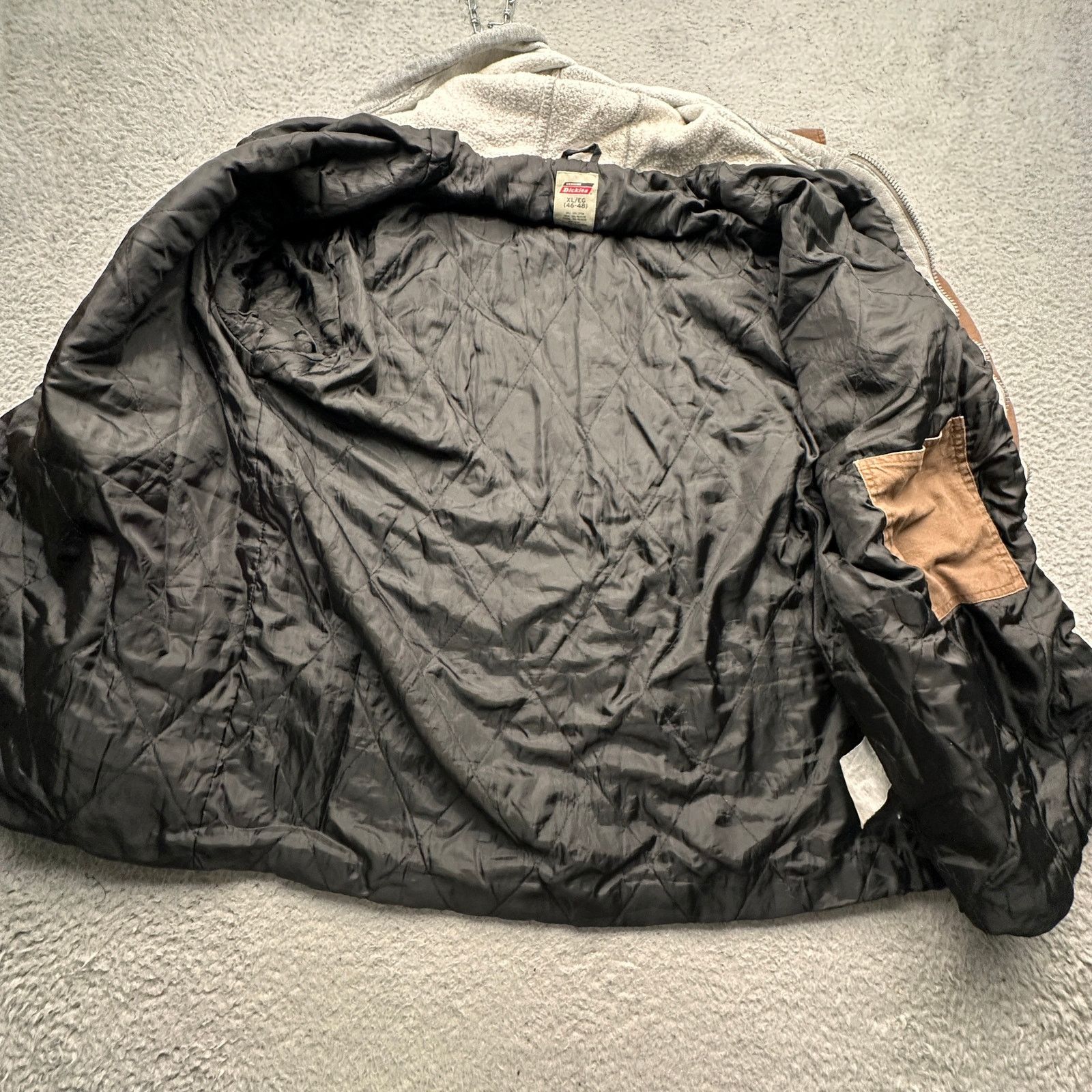 Dickies Dickies Duck Canvas Hooded Work Jacket Men XL Brown Full Zip Size US XL / EU 56 / 4 - 6 Thumbnail