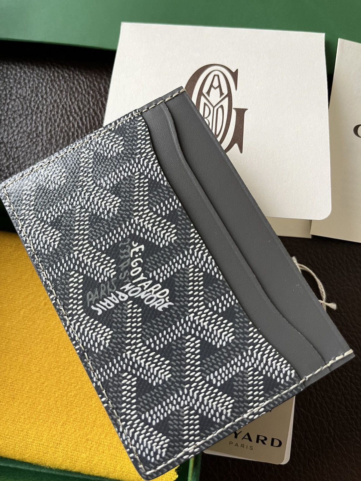 Goyard Goyard Leather Card Holder Brand New Giftable Condition Size ONE SIZE - 13 Thumbnail