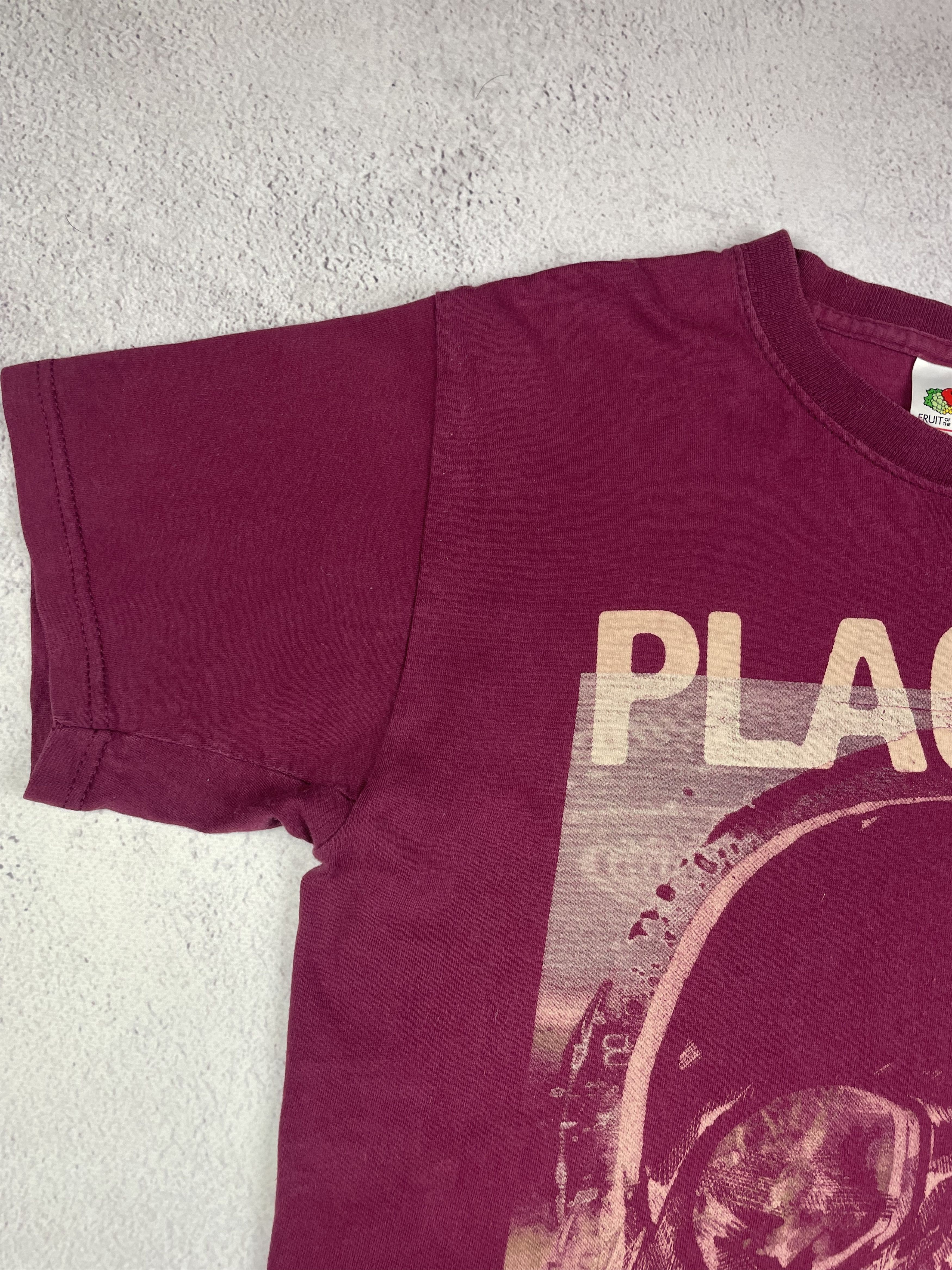 Band Tees × Vintage PLACEBO Band Vintage T-Shirt Maroon Skull Graphic Size US S / EU 44-46 / 1 - 4 Thumbnail