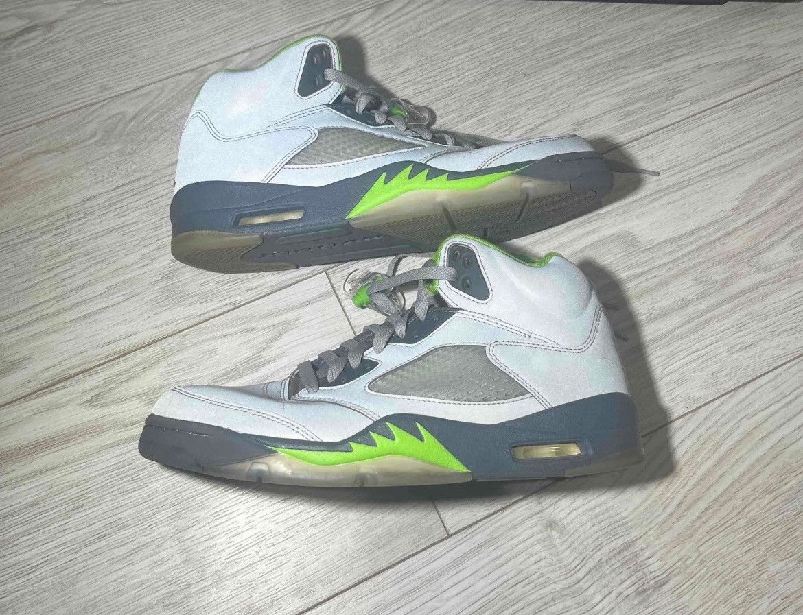 Jordan Brand jordan 5 green bean size 9.5 Size US 9.5 / EU 42-43 - 1 Thumbnail