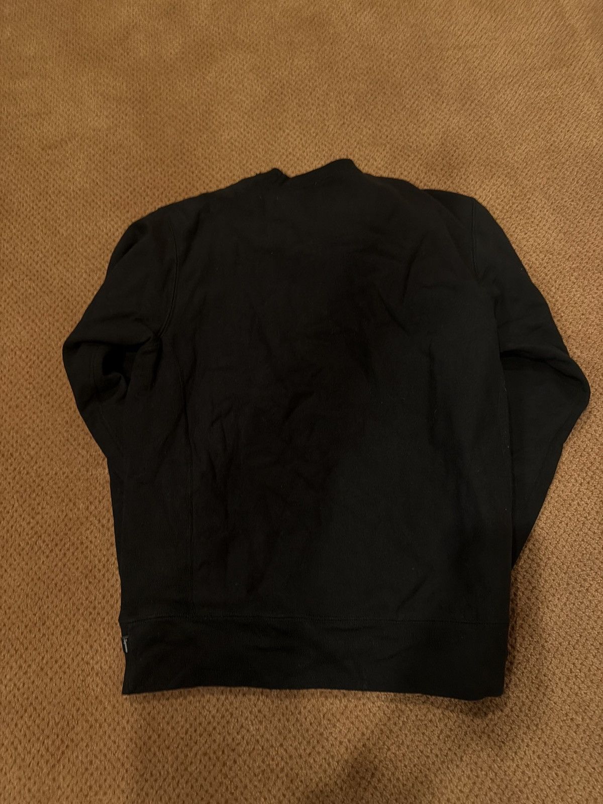 Supreme Supreme box logo crewneck black monotone Size US M / EU 48-50 / 2 - 2 Thumbnail