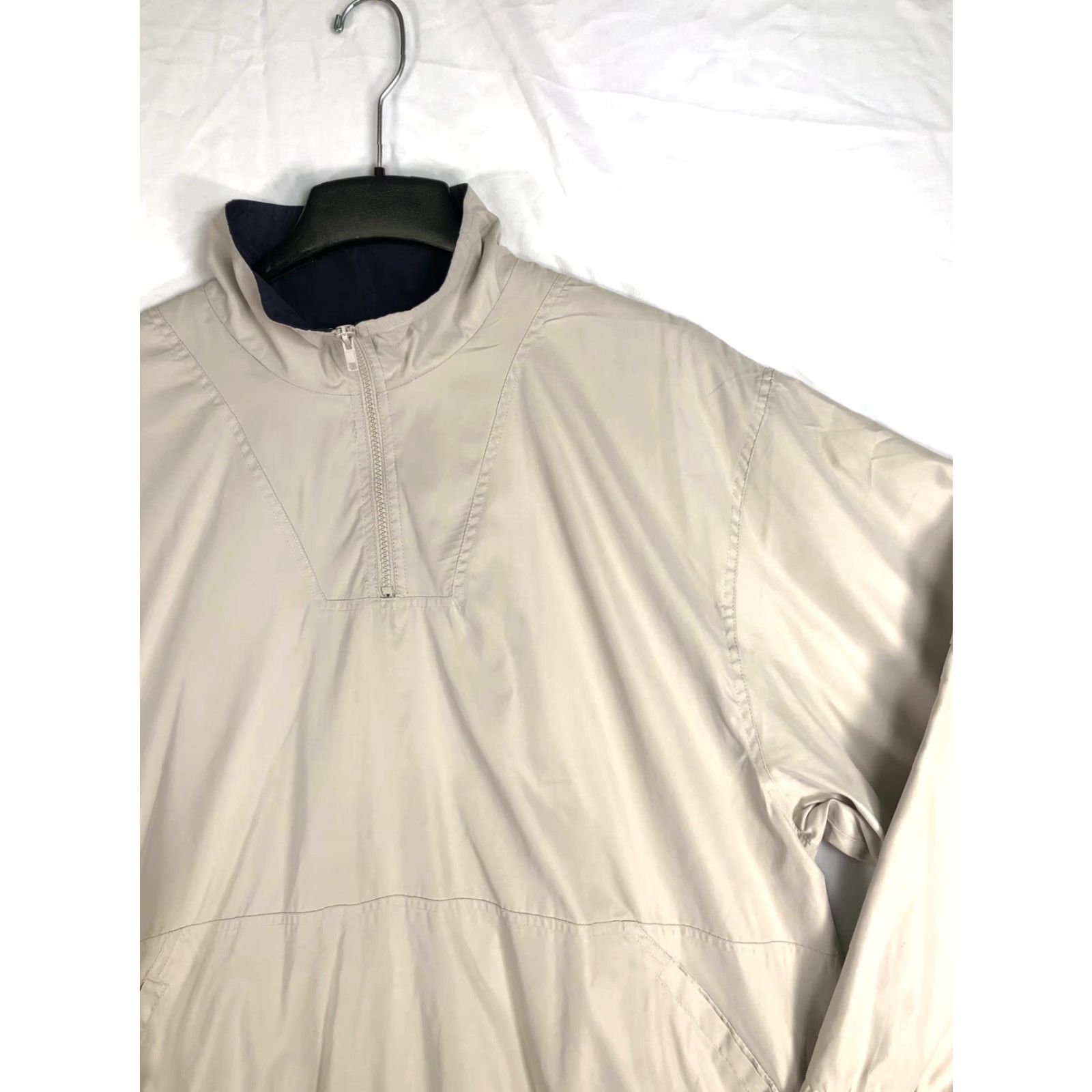 Vintage VINTAGE Outdoor World Golf Windbreaker Jacket Mens 1/4 Zip XXL Khaki BT23 Size US XXL / EU 58 / 5 - 2 Thumbnail