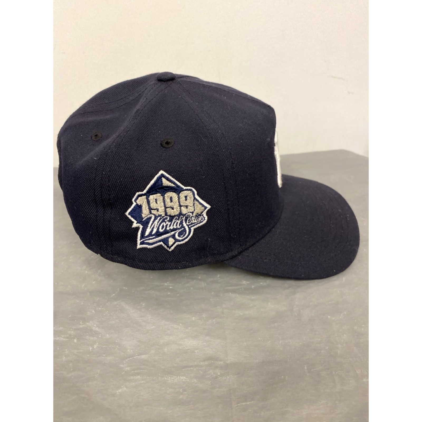 New Era VINTAGE New Era Yankees 1999 World Series MLB Snapback Cap Men One Size Blue Cotton Canvas Sports Size ONE SIZE - 2 Thumbnail