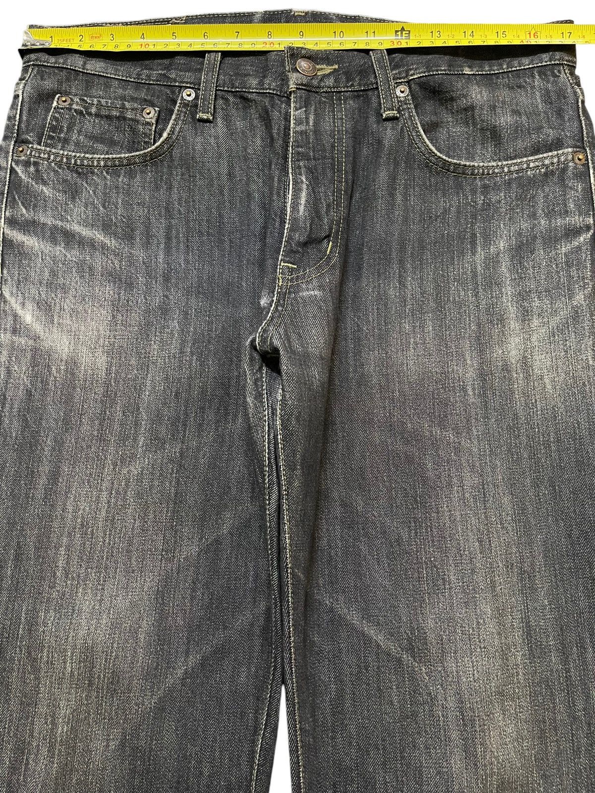 Edwin Vintage Edwin 402 Faded Wash Style Loose Jeans Size US 34 / EU 50 - 12 Thumbnail