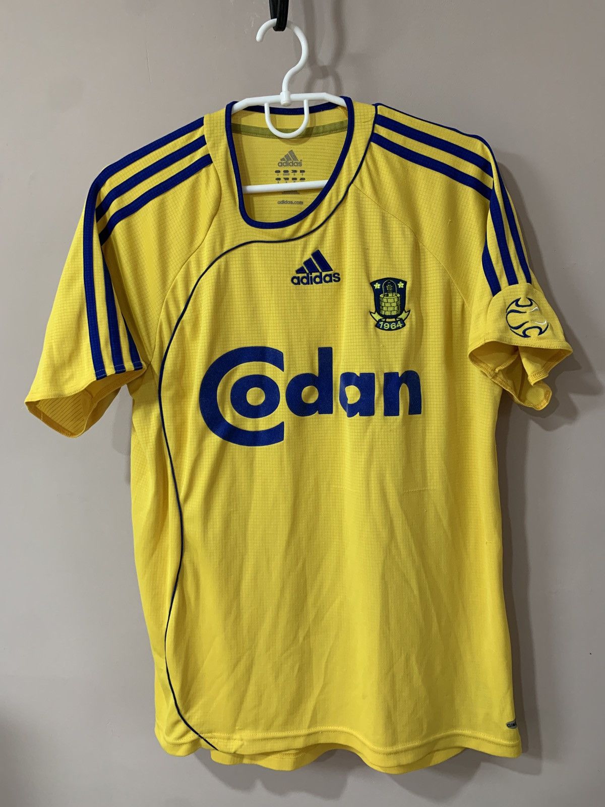 Adidas × Vintage Brondby 2006 Home Football Shirt Adidas Vintage Soccer Size US S / EU 44-46 / 1 - 1 Thumbnail