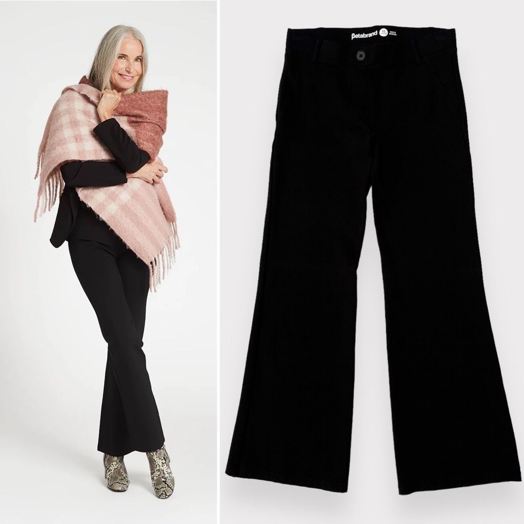 Betabrand NEW Betabrand Classic Dress Pant Yoga Pants Boot Cut XS