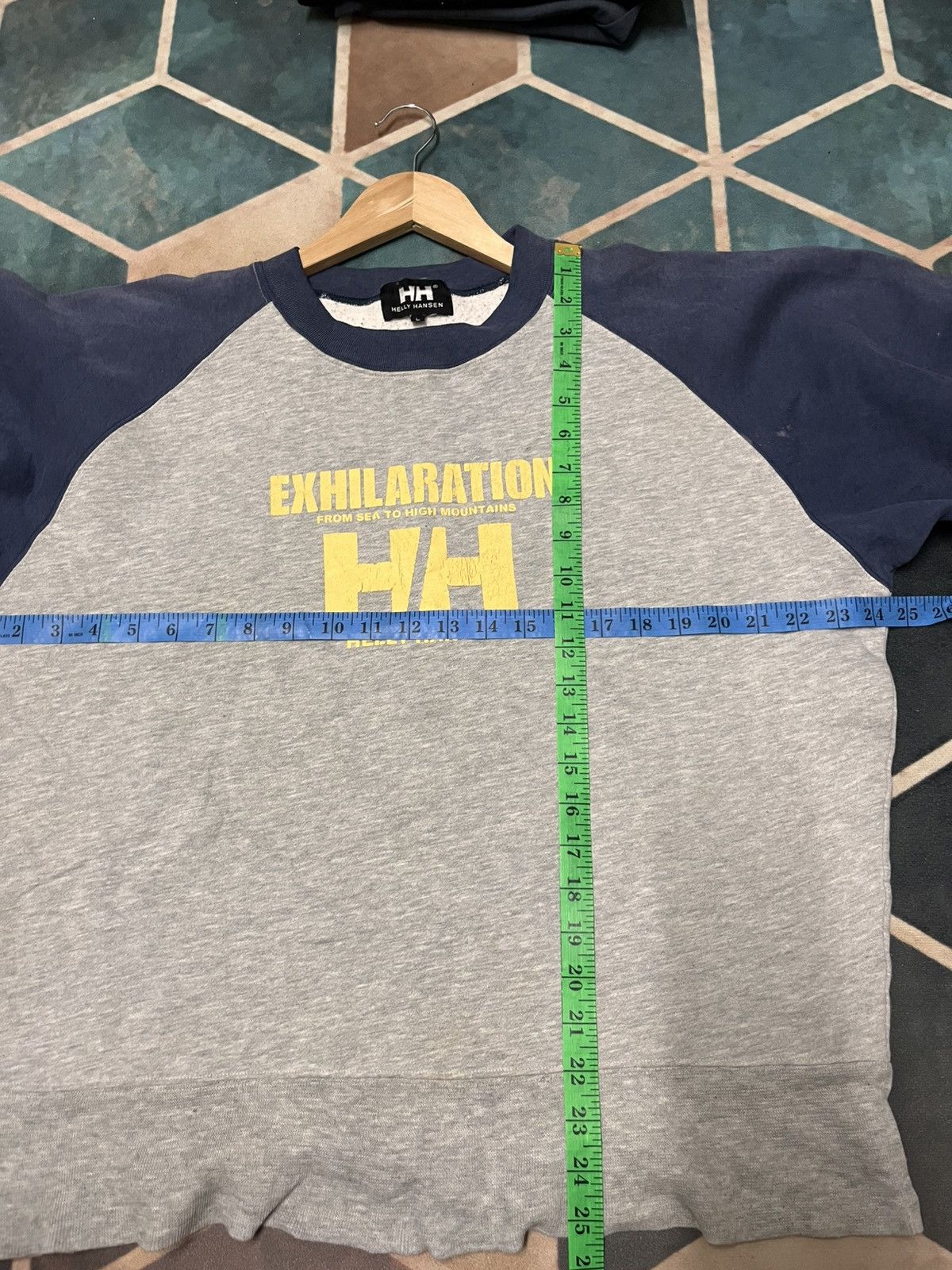 Helly Hansen 💥Vintage Helly hansen BOXY CUT distressed faded EXHILARATION Size US L / EU 52-54 / 3 - 11 Thumbnail