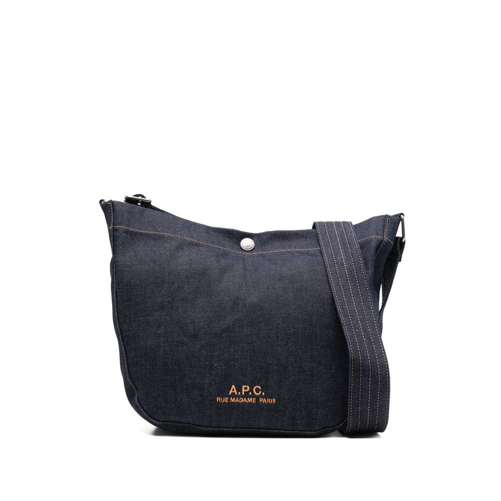 A.P.C. A.p.c. BLUE Shoulder Bags Size ONE SIZE - 1 Thumbnail