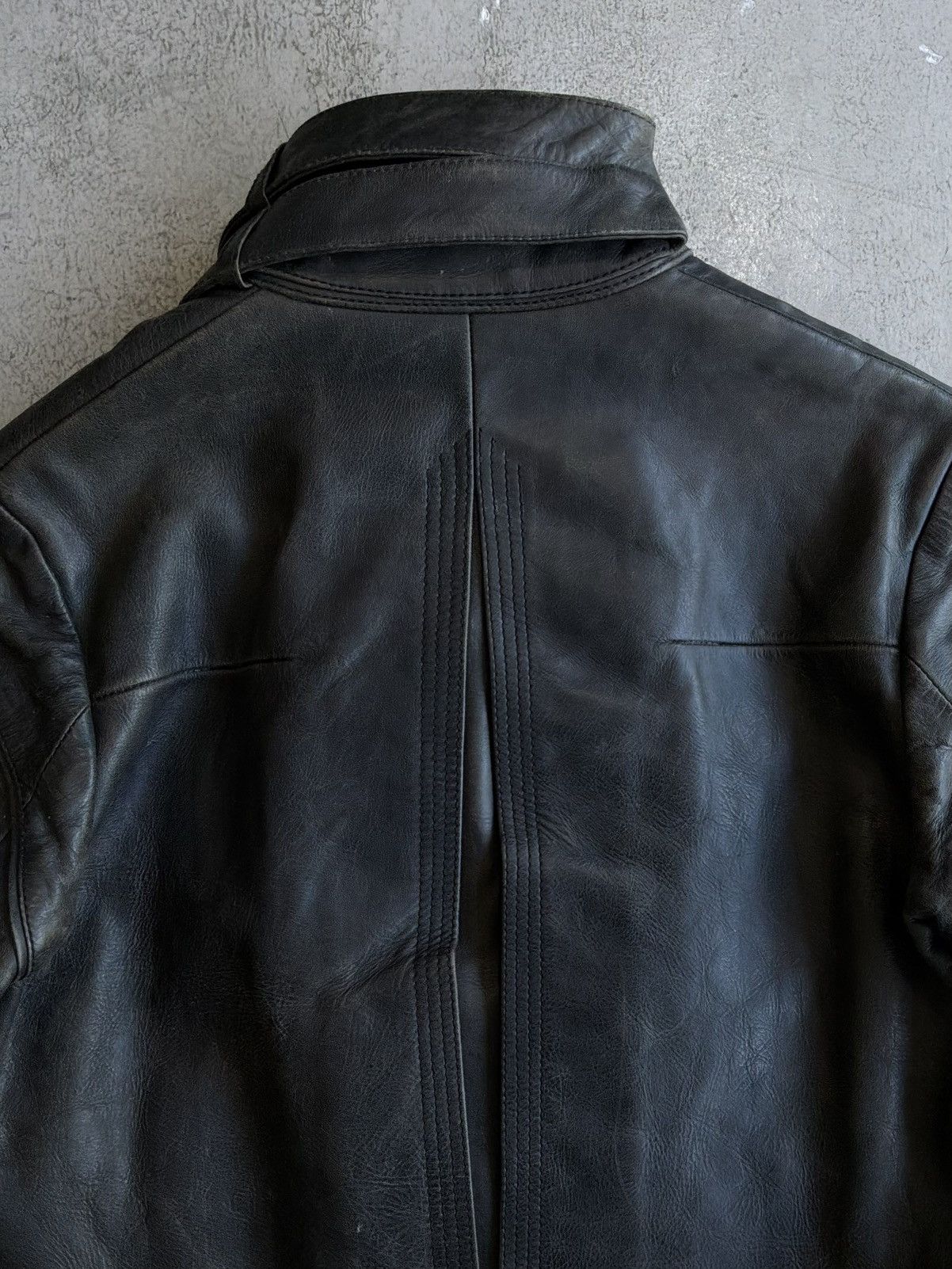 Dior AW03 Dior - Hedi Slimane - Luster Leather Jacket Size US S / EU 44-46 / 1 - 9 Thumbnail