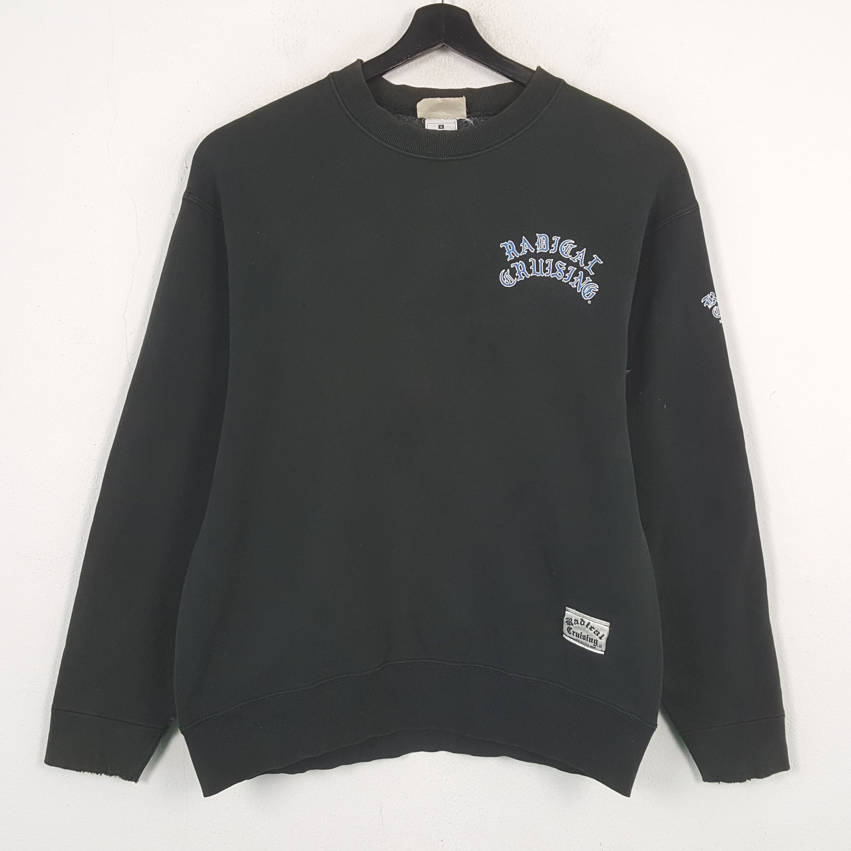Vintage RADICAL Cruising Streetwear Style Sweatshirt C289N15 Size US M / EU 48-50 / 2 - 3 Thumbnail
