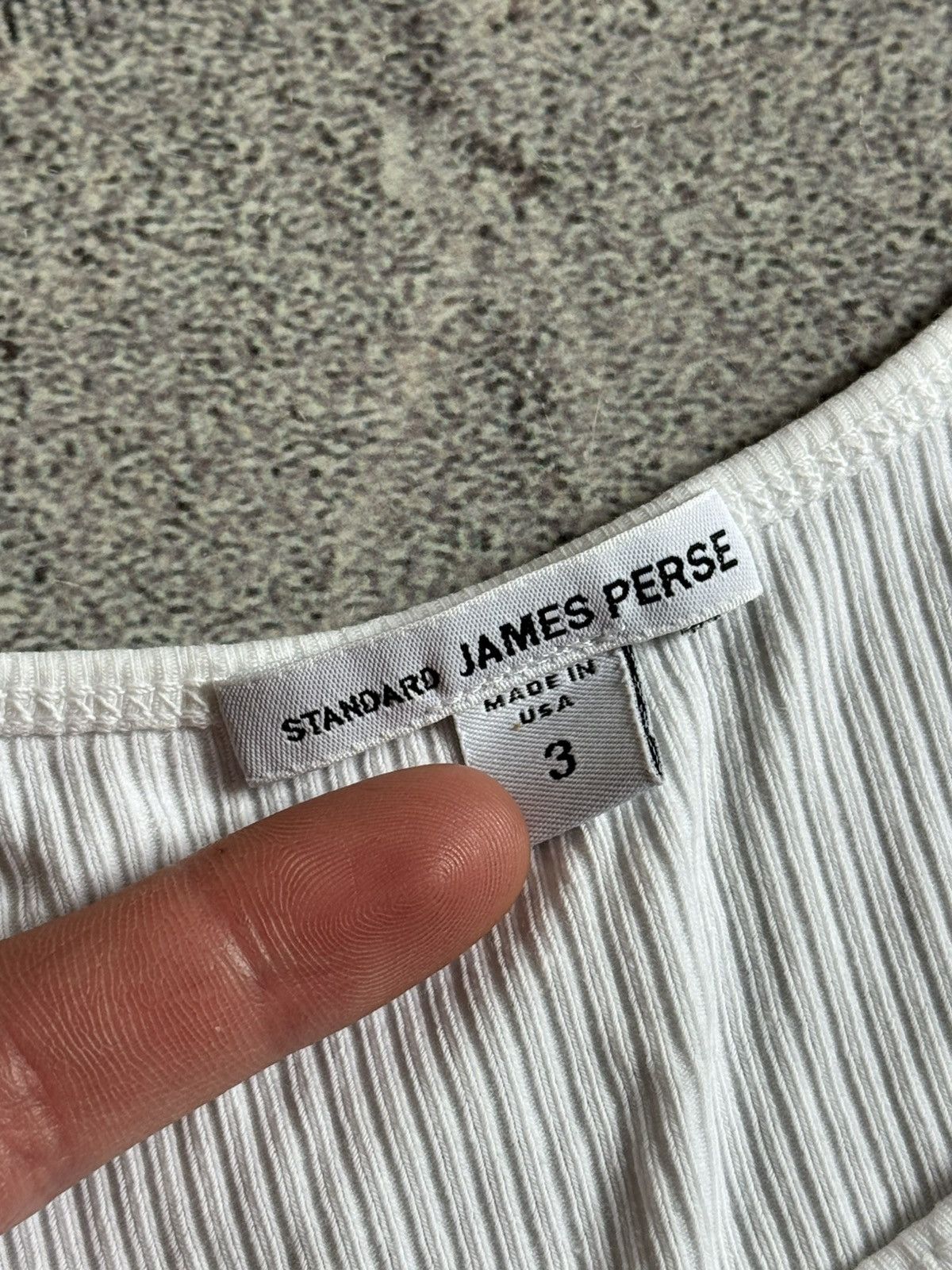 James Perse Standard James Perse USA 3/size tank top sleeveless shirt Size XS / US 0-2 / IT 36-38 - 5 Thumbnail