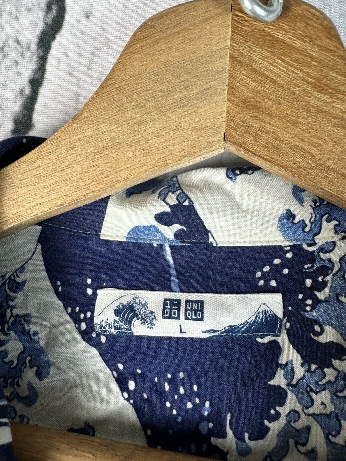 Uniqlo Uniqlo x Fuji Mountain Japanese shirt printed size M Size US L / EU 52-54 / 3 - 3 Thumbnail