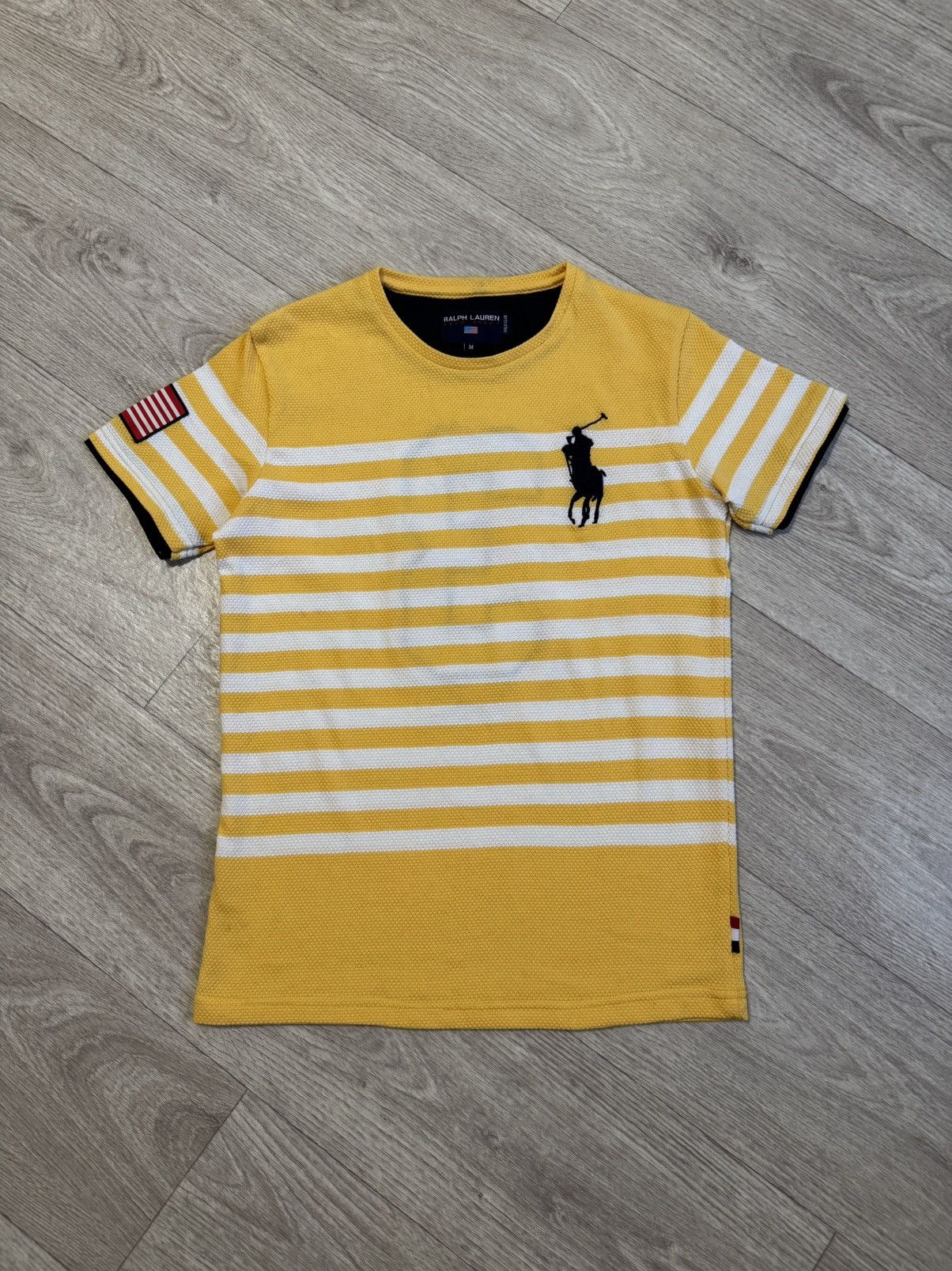 Polo Ralph Lauren 🔷Vintage Polo Ralph Lauren USA Big Pony T-shirt🔷 Size US M / EU 48-50 / 2 - 1 Thumbnail