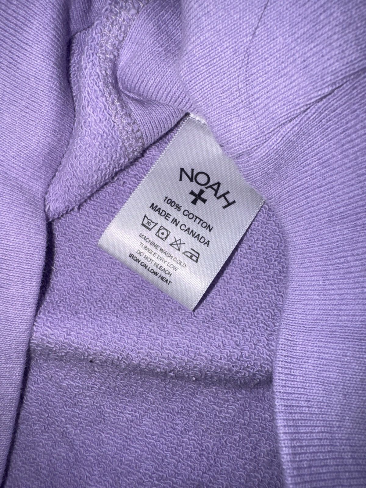 Noah Noah Purple Small Logo Sweatshirt Size US XL / EU 56 / 4 - 4 Thumbnail