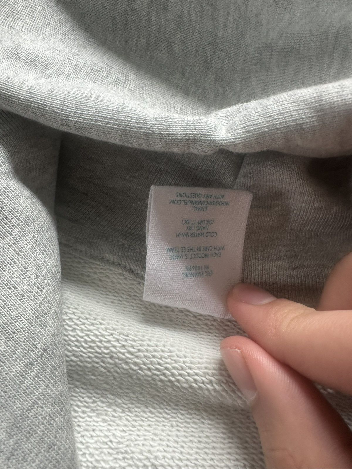 Eric Emanuel Eric Emanuel Basic Zip-Up Hoodie Grey Size US L / EU 52-54 / 3 - 5 Thumbnail