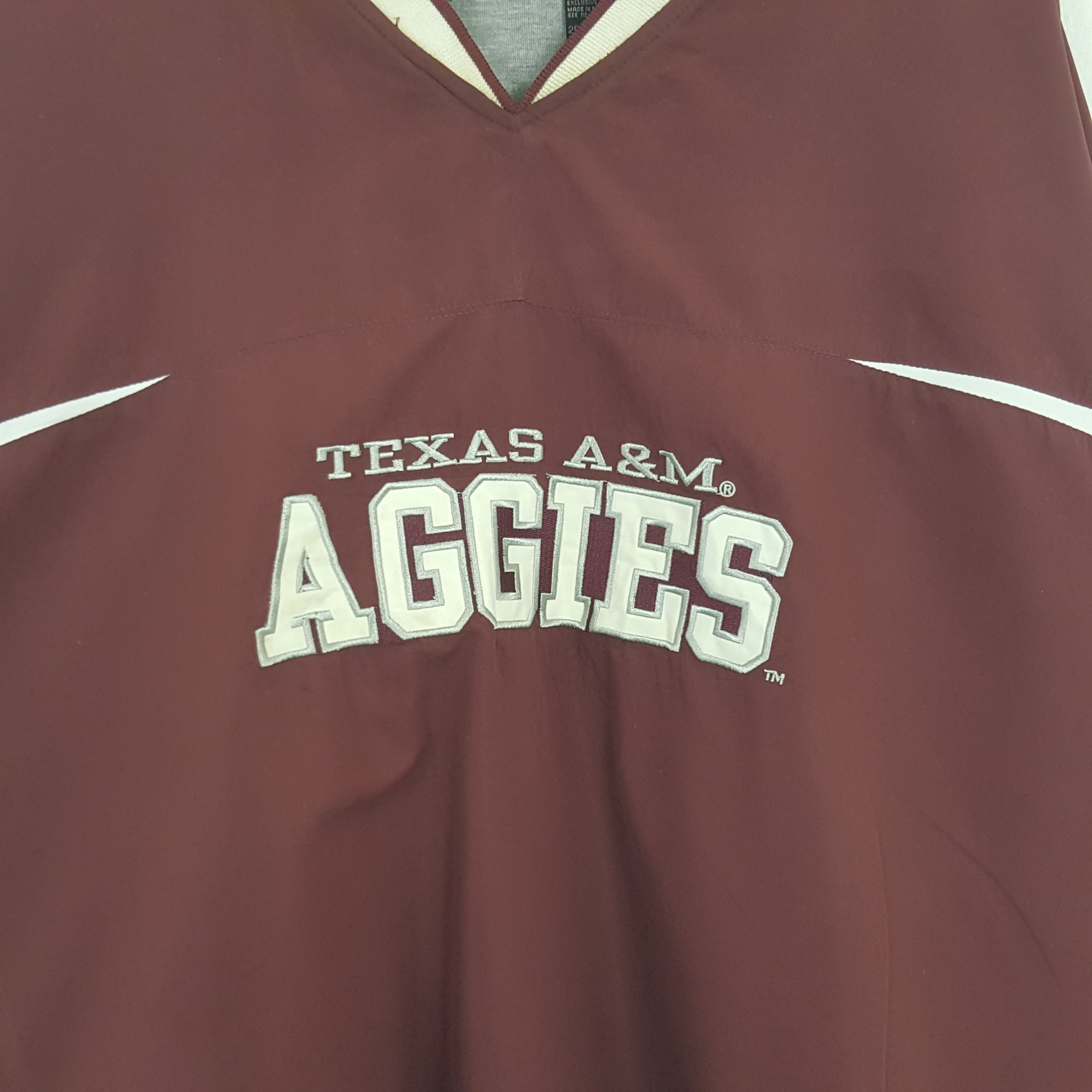 NFL × Vintage Vintage Texas A&M Aggies American Football Team Sweatshirt Size US XXL / EU 58 / 5 - 2 Thumbnail