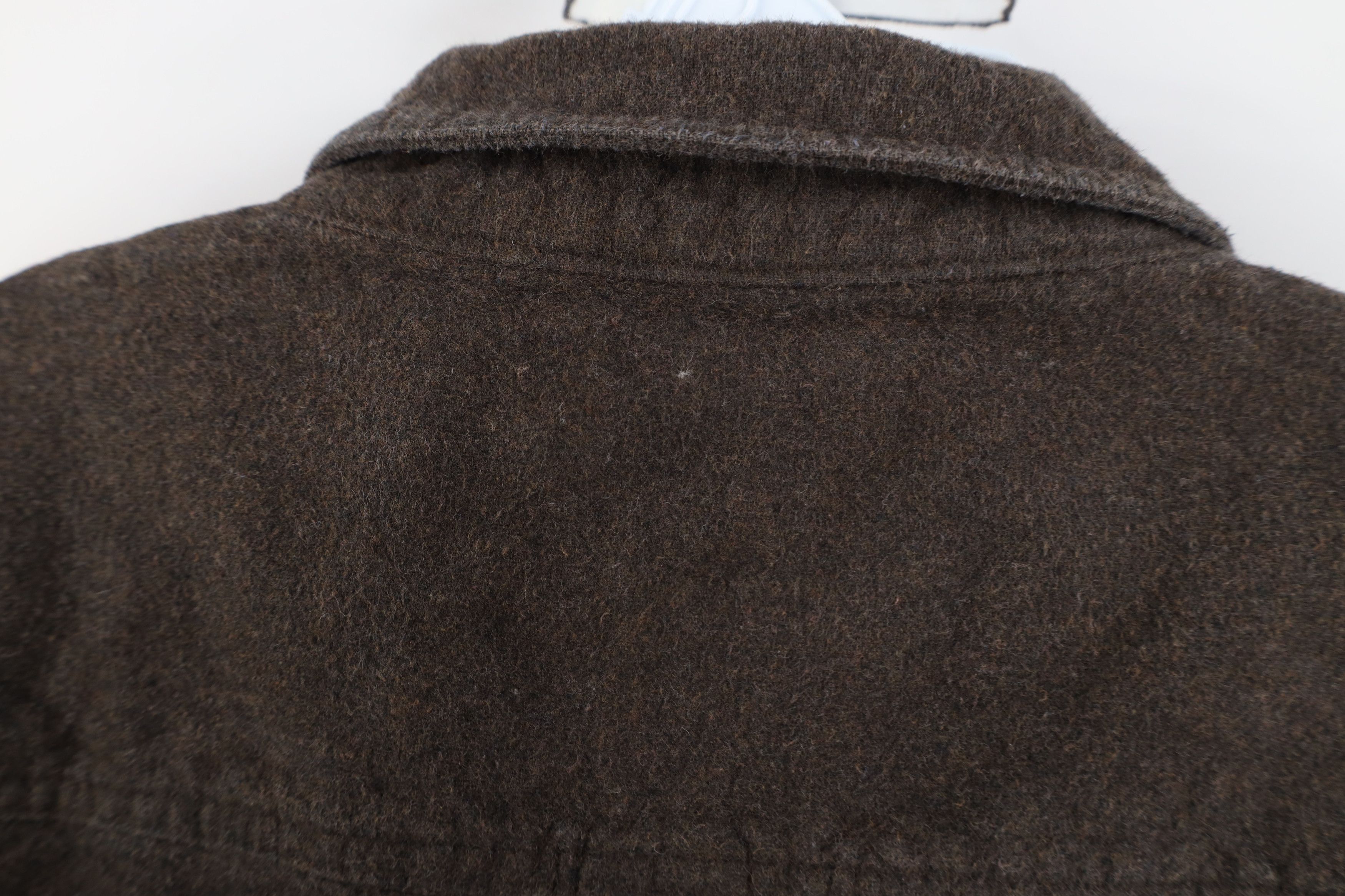 Vintage Vintage 90s Streetwear Chamois Cloth Button Shirt Brown Size US XL / EU 56 / 4 - 9 Thumbnail