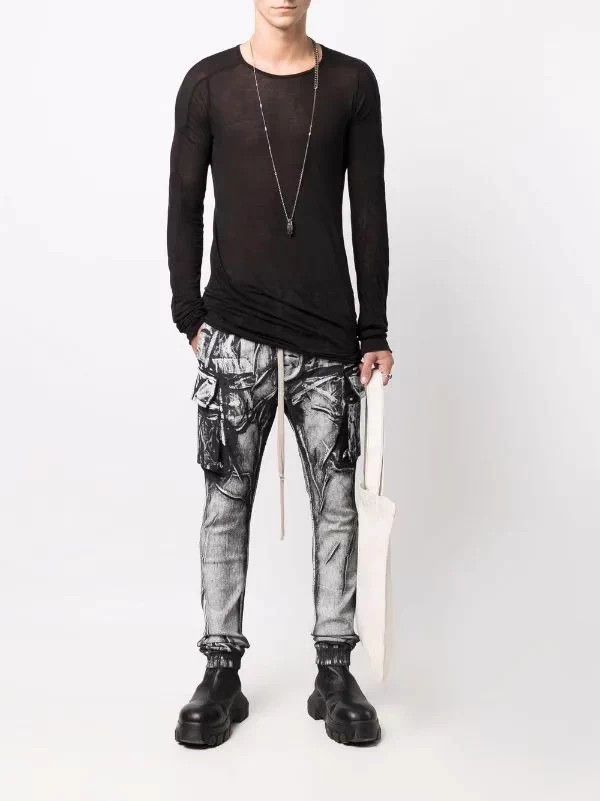 Rick Owens Rick Owens RO New Cargo Pants Long SZ S Size US 30 / EU 46 - 9 Thumbnail