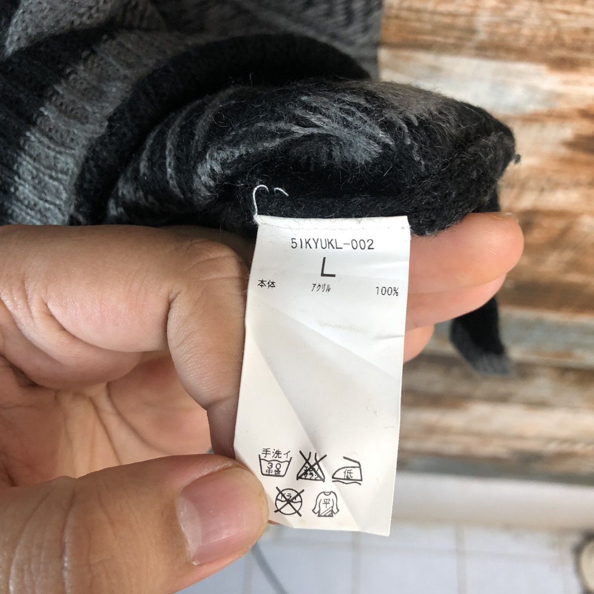 Homespun Knitwear Japanese Brand Grey vintage Knitwear #A1963 Size US M / EU 48-50 / 2 - 10 Thumbnail