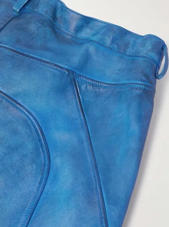 Balenciaga 🔥$11K VALUE🔥Biker Leather Pants with drawstring Size US 34 / EU 50 - 4 Thumbnail