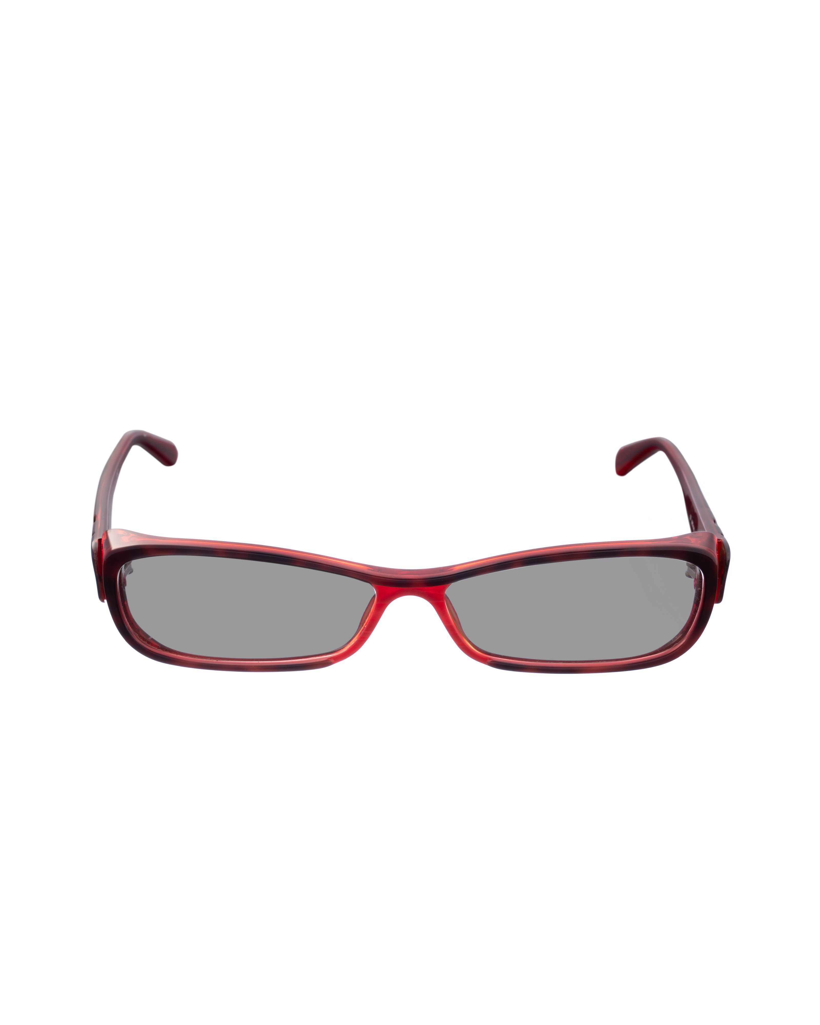 Alexander McQueen Alexander McQueen '90s Red Clear Cat-Eye Sunglasses Size ONE SIZE - 2 Thumbnail