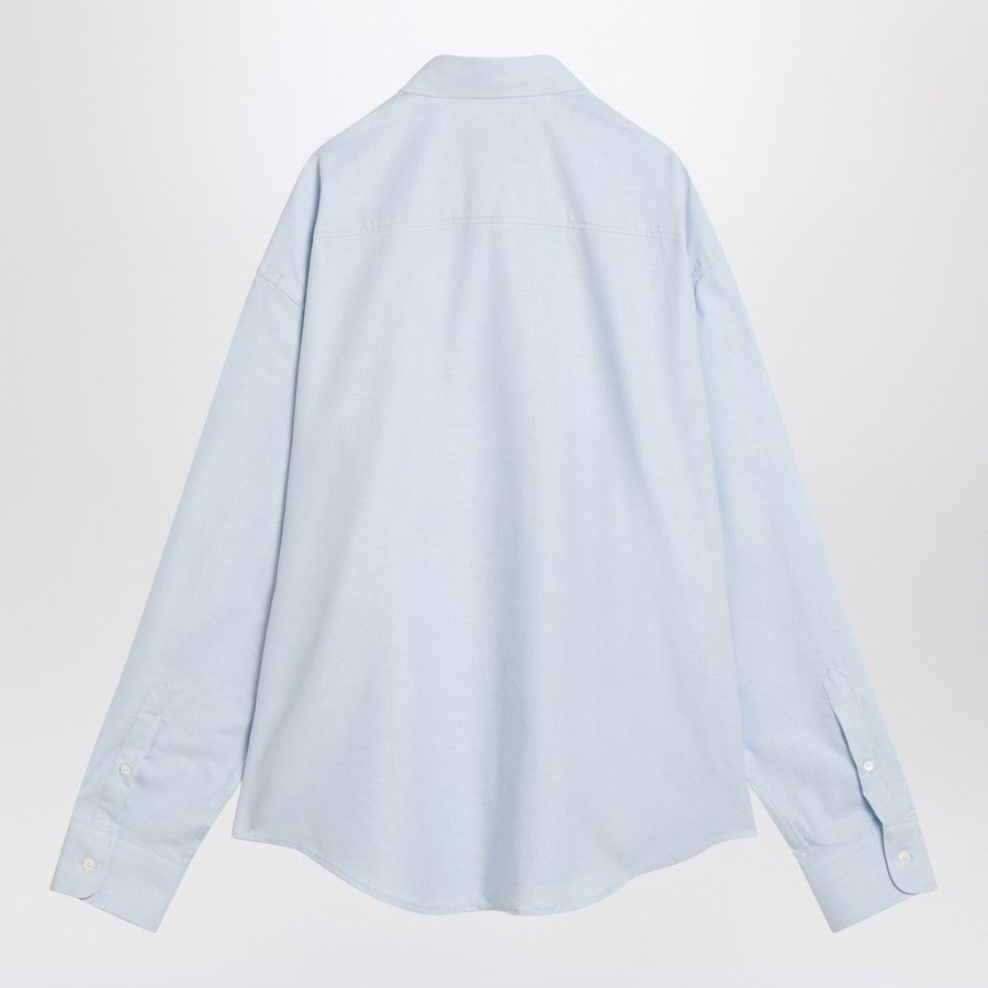 AMI o1d2blof0625 Button Shirt In Light Blue Size US XL / EU 56 / 4 - 2 Thumbnail