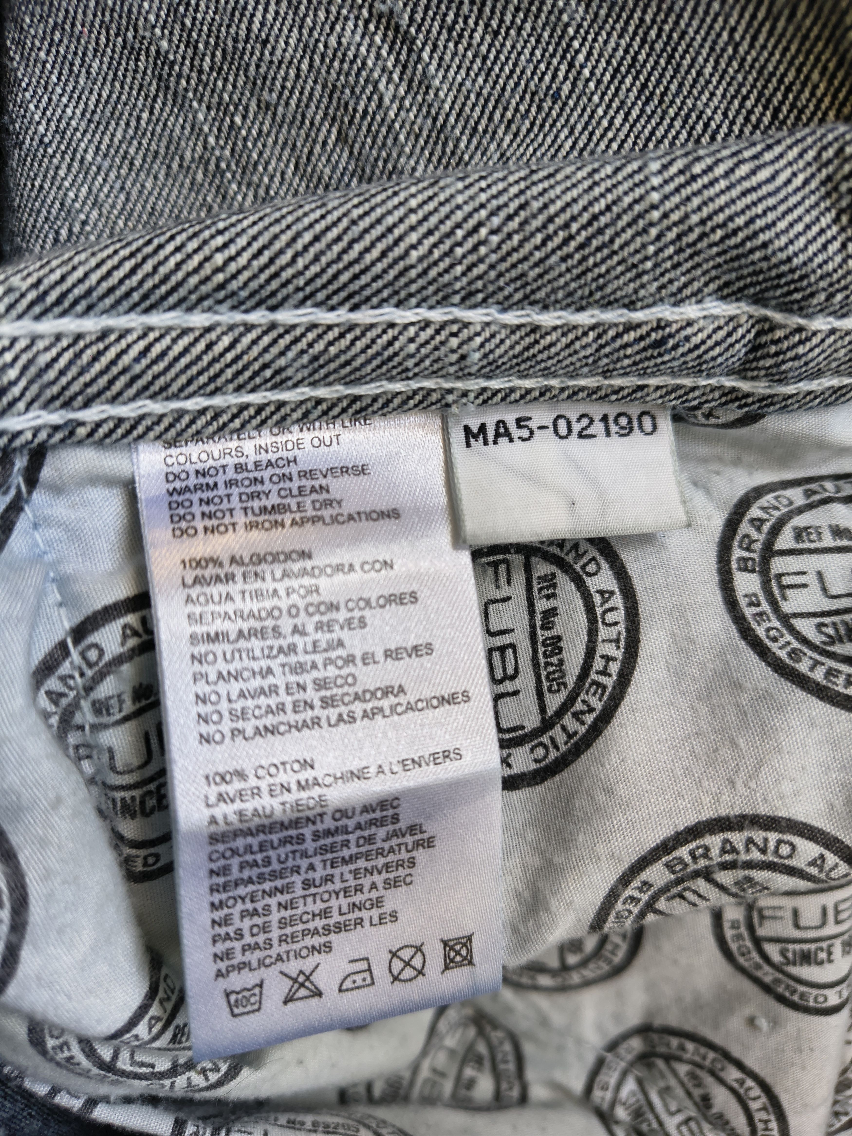 Fubu Vintage FUBU The Collection Baggy Jeans Y2K Big Logo W36 Size US 36 / EU 52 - 8 Thumbnail
