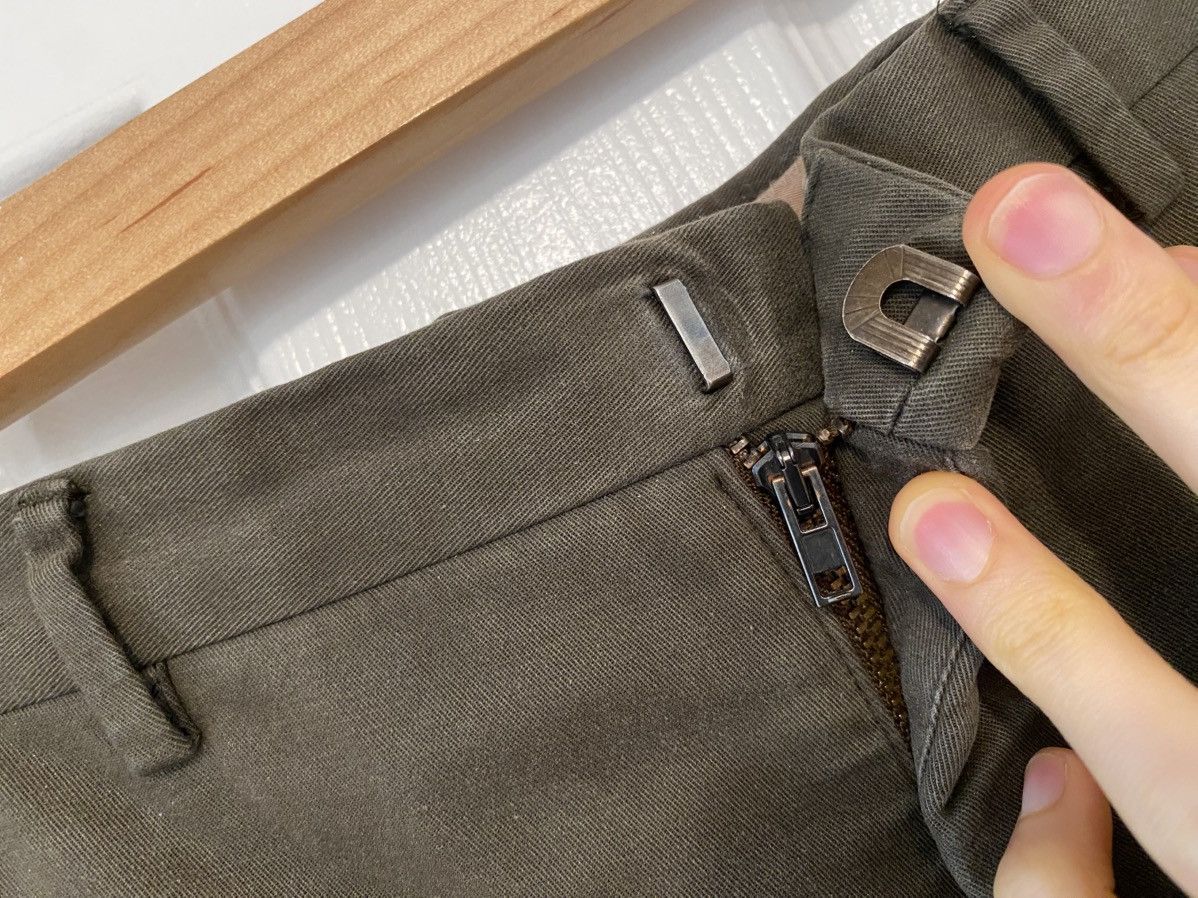 Miu Miu Moleskin adjustible waist buckled strap trousers Size US 30 / EU 46 - 7 Thumbnail