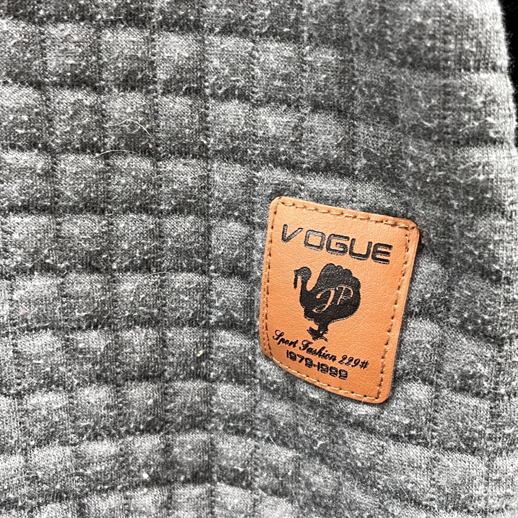 Vogue Vogue Waffle Knit Hoodie Men Large Quilted Outdoor Streetwear Workwear Gorp Camp Size US L / EU 52-54 / 3 - 3 Thumbnail