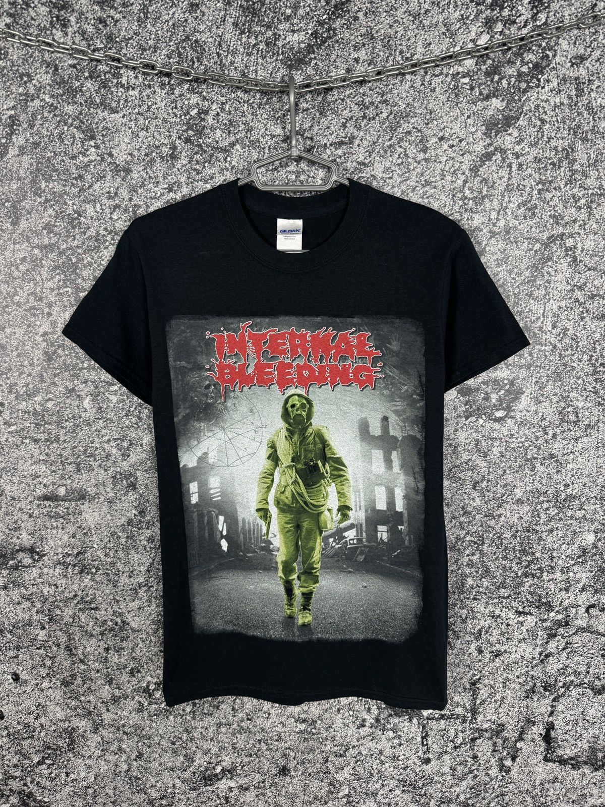 Band Tees Internal Bleeding Tour T-Shirt Death Metal Band Tee Size S Size US S / EU 44-46 / 1 - 2 Thumbnail