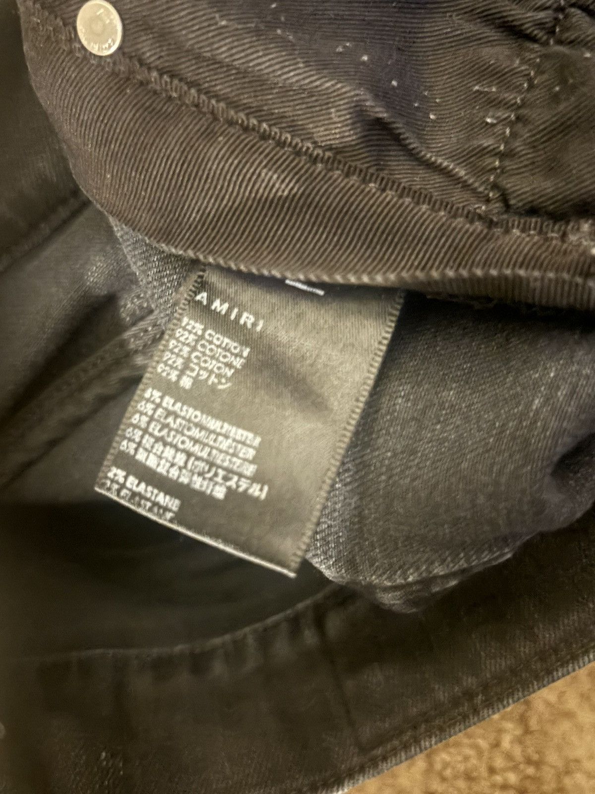 Amiri Amiri Denim Tear Jeans Size US 34 / EU 50 - 3 Thumbnail