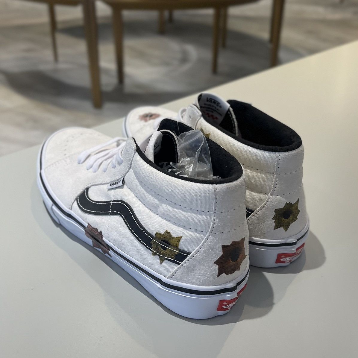 Supreme × Vans Vans Nate Lowman Supreme Skate Grosso Mid (Unreleased) Size US 11 / EU 44 - 7 Thumbnail