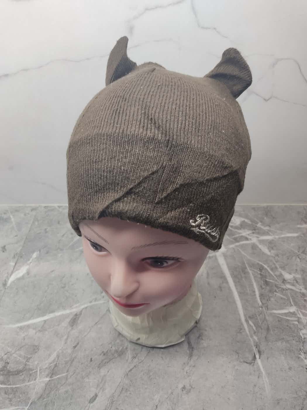 image of Vintage Rusty Bunny Horn Devil Beanie in Mix, Men's