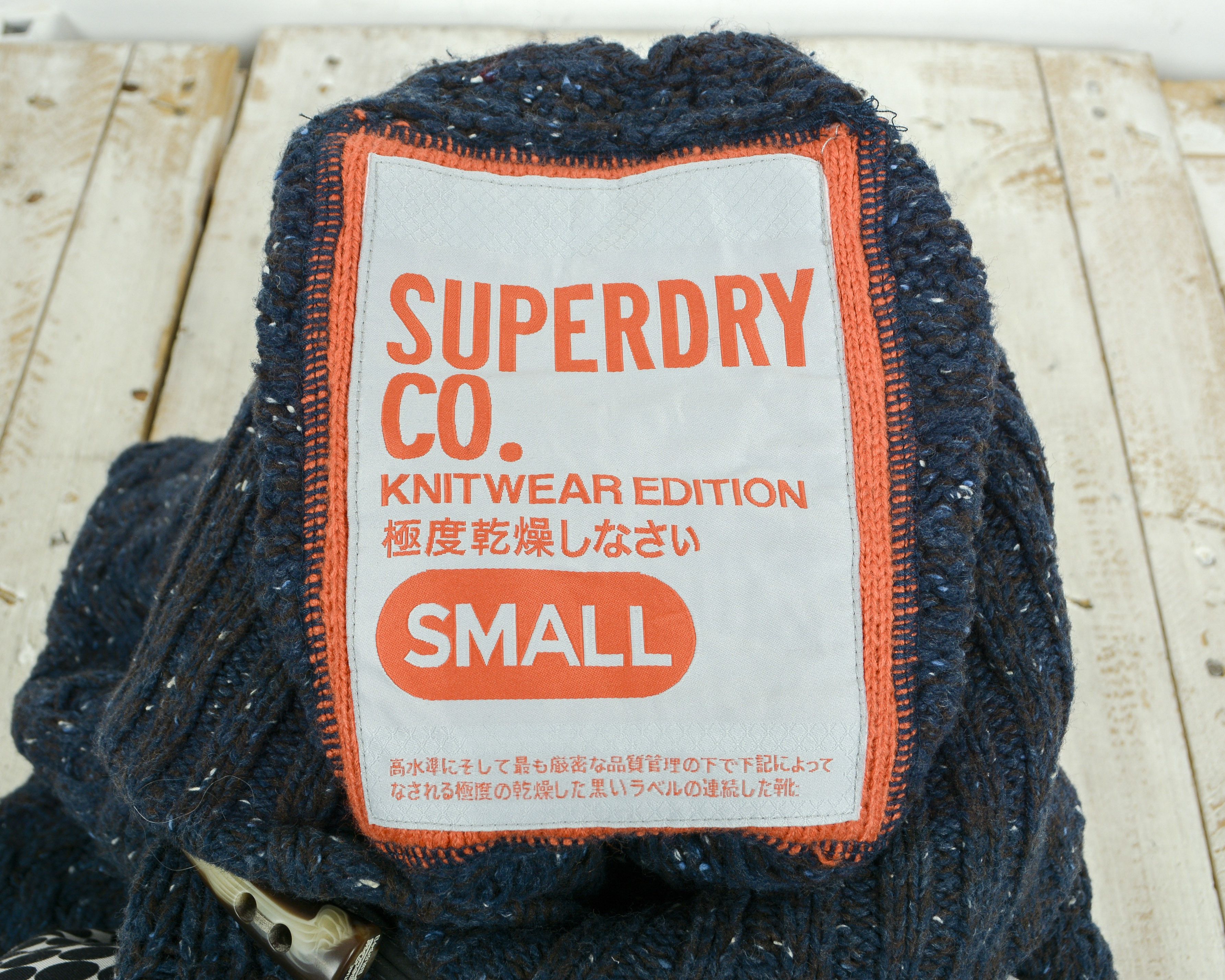 Superdry Knitwear S Wool Sweater Pullover Jumper Knit Winter Top Size US S / EU 44-46 / 1 - 6 Thumbnail