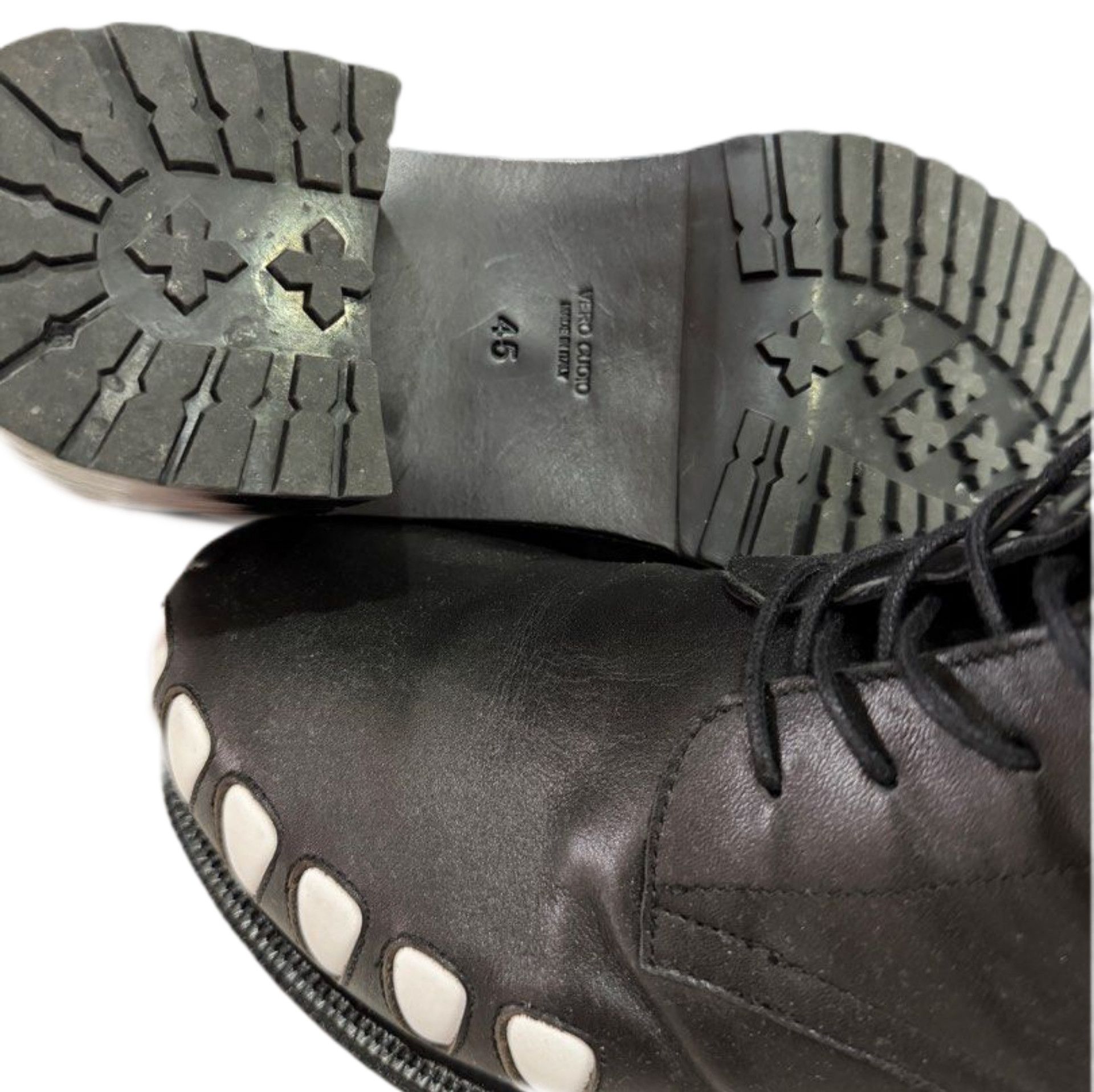 Walter Van Beirendonck AW22 Hyper Bear Teeth Boots Size US 11.5 / EU 44-45 - 5 Thumbnail