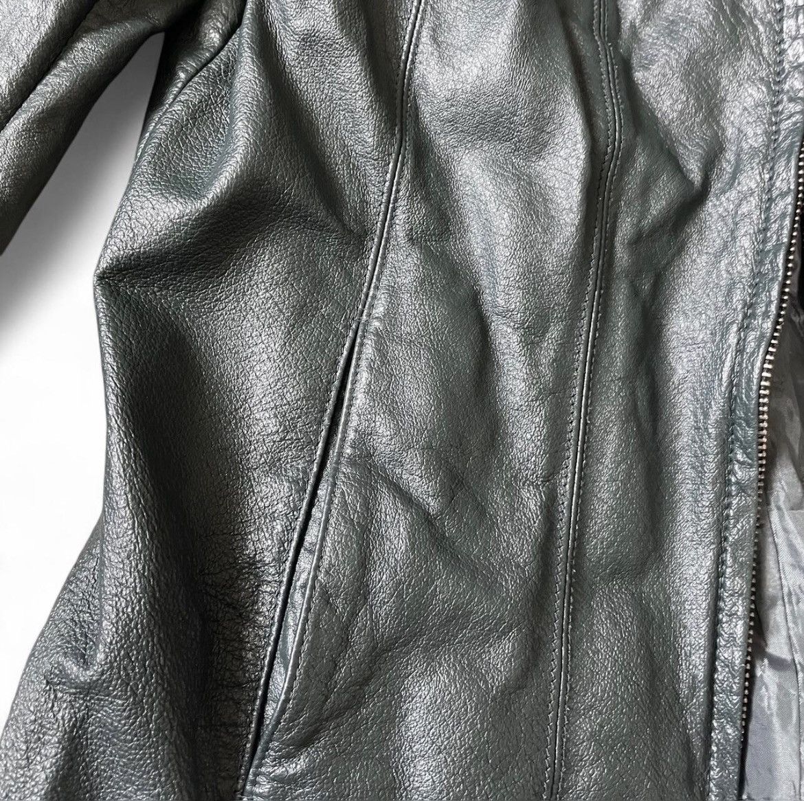 Other Vintage Leather Jacket Size M / US 6-8 / IT 42-44 - 3 Thumbnail