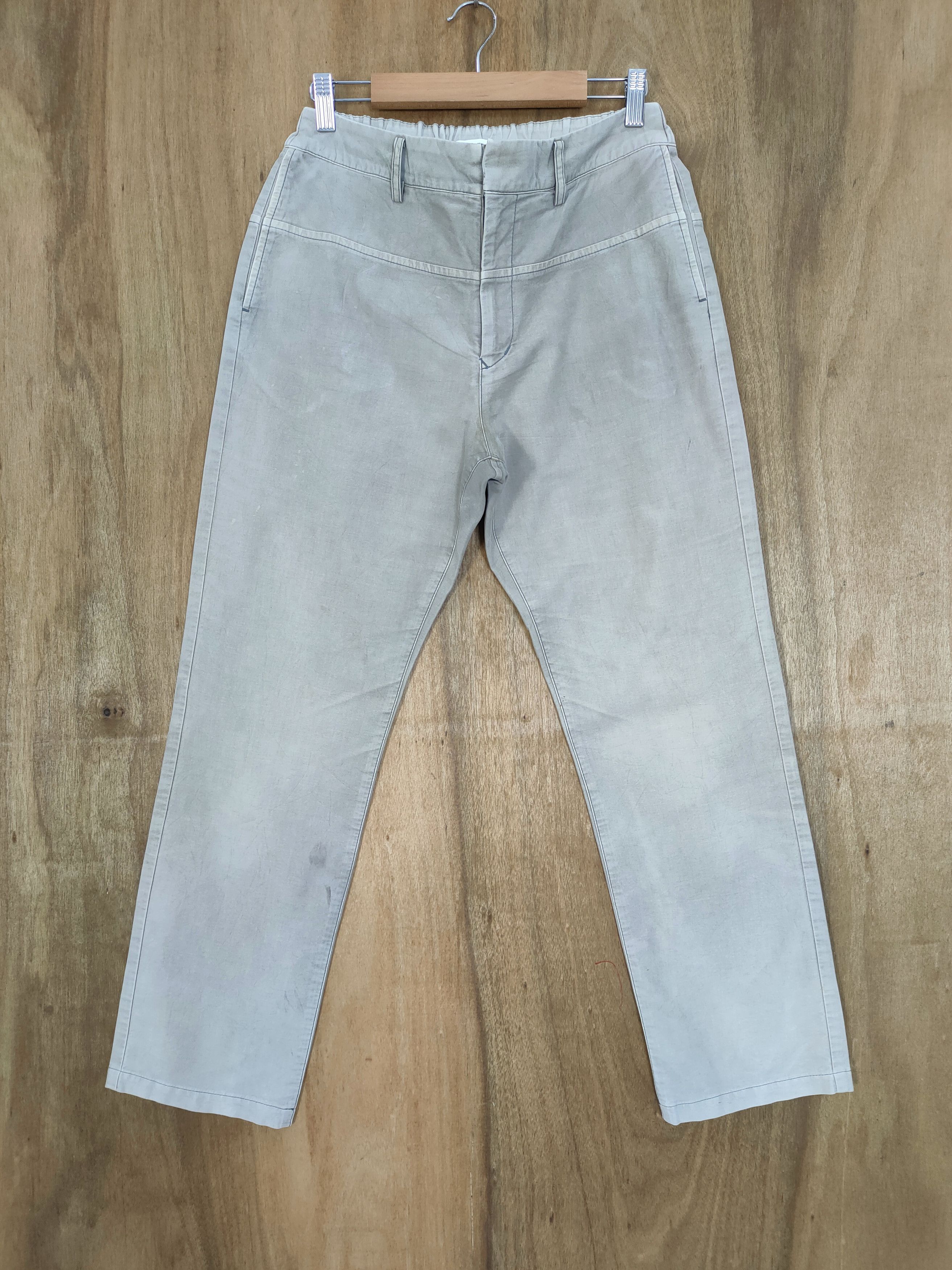 Issey Miyake PLANTATION BY ISSEY MIYAKE FADED BAGGY EASY PANTS Size US 29 - 1 Thumbnail