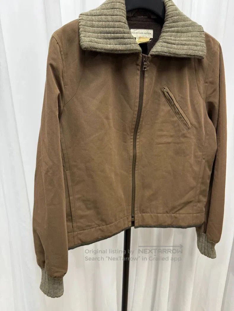 Dries Van Noten Dries Van Noten Collared Bomber Jacket. Size US L / EU 52-54 / 3 - 4 Thumbnail