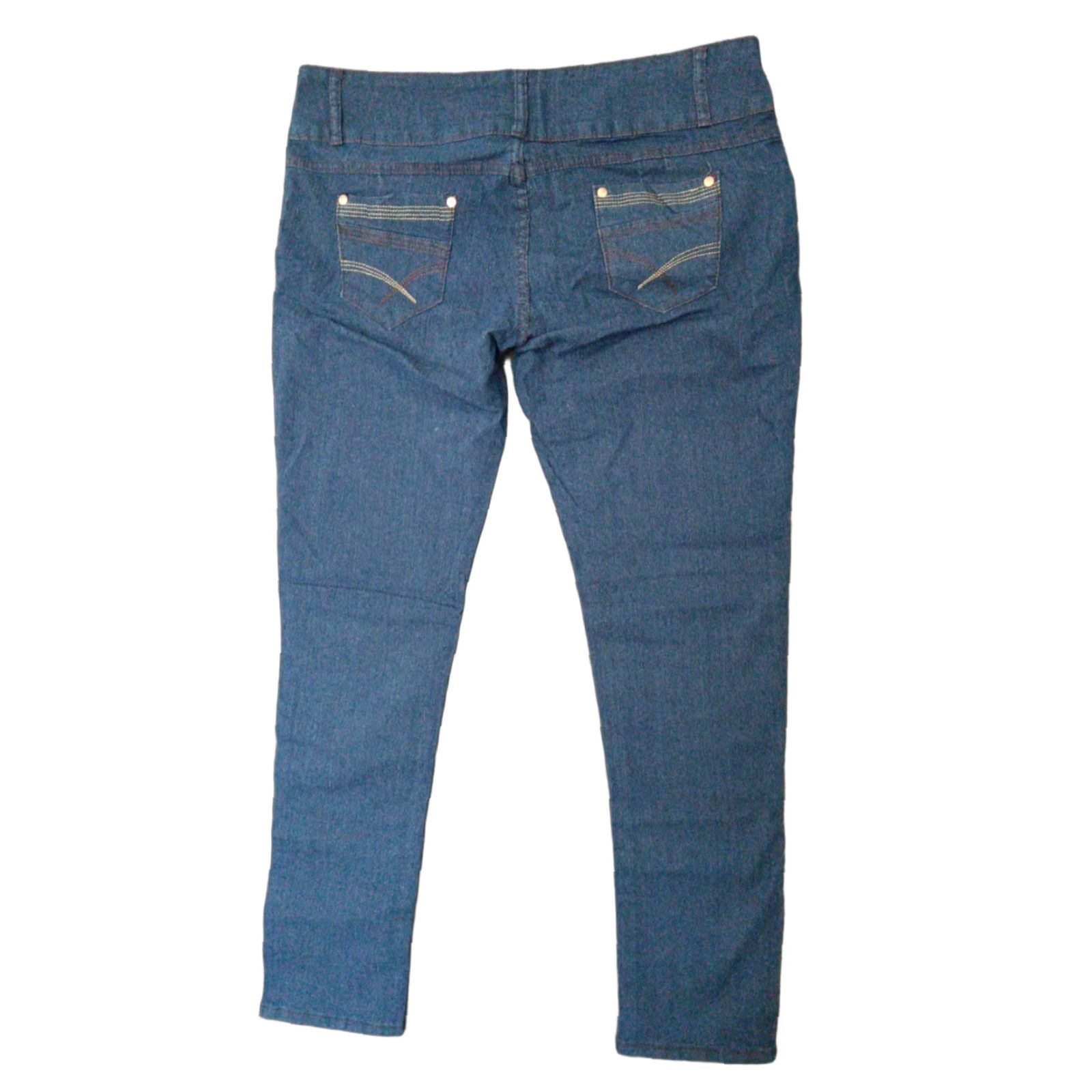 Vintage Unbranded Jeans Jeans Blue 5-Pocket Skinny Medium Wash 19/20 Women's Plus Size 32 in Waist Size 40" / US 18 - 1 Thumbnail