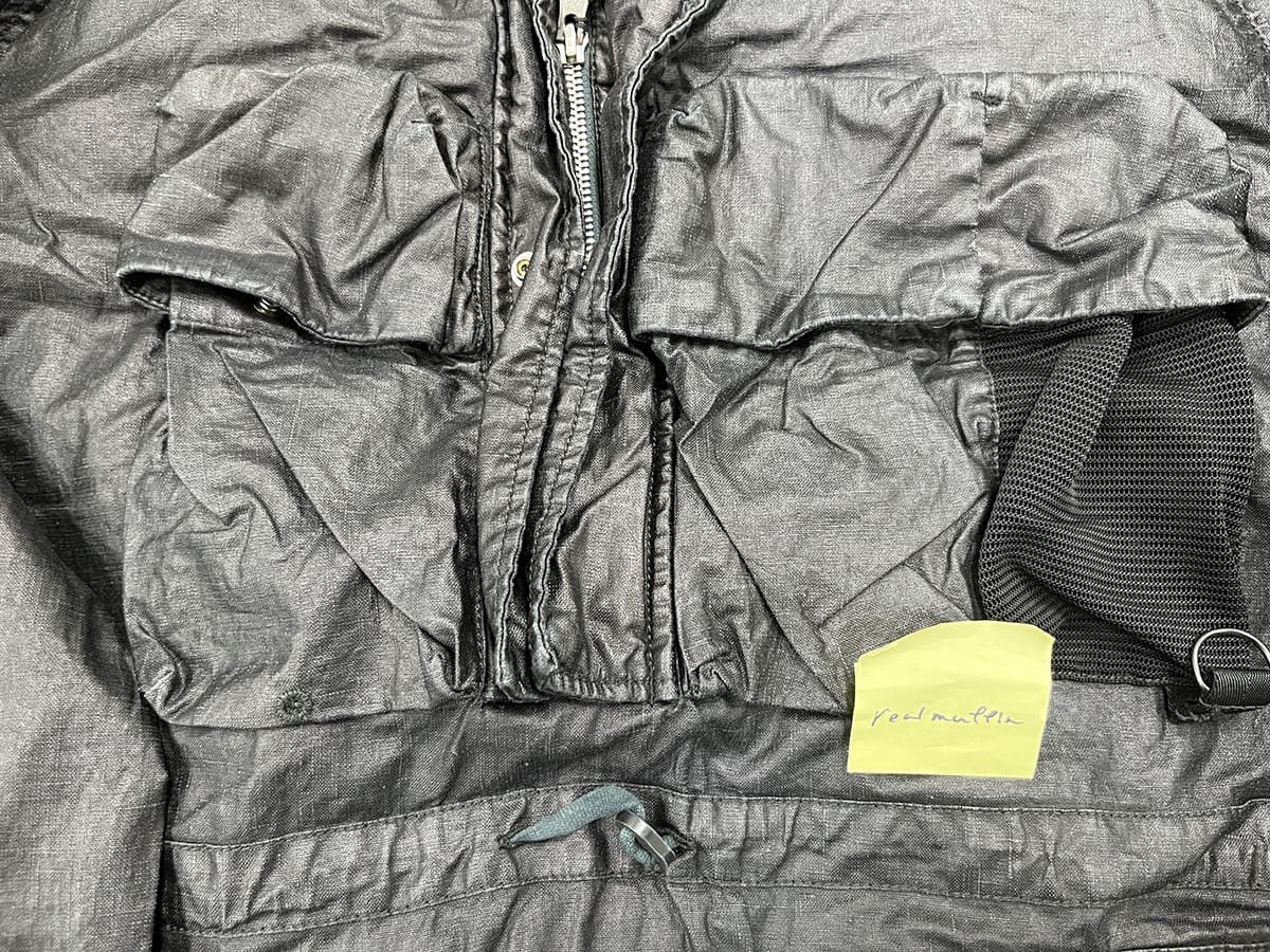 CP Company x Clarks Lino Long Wax Jacket Large