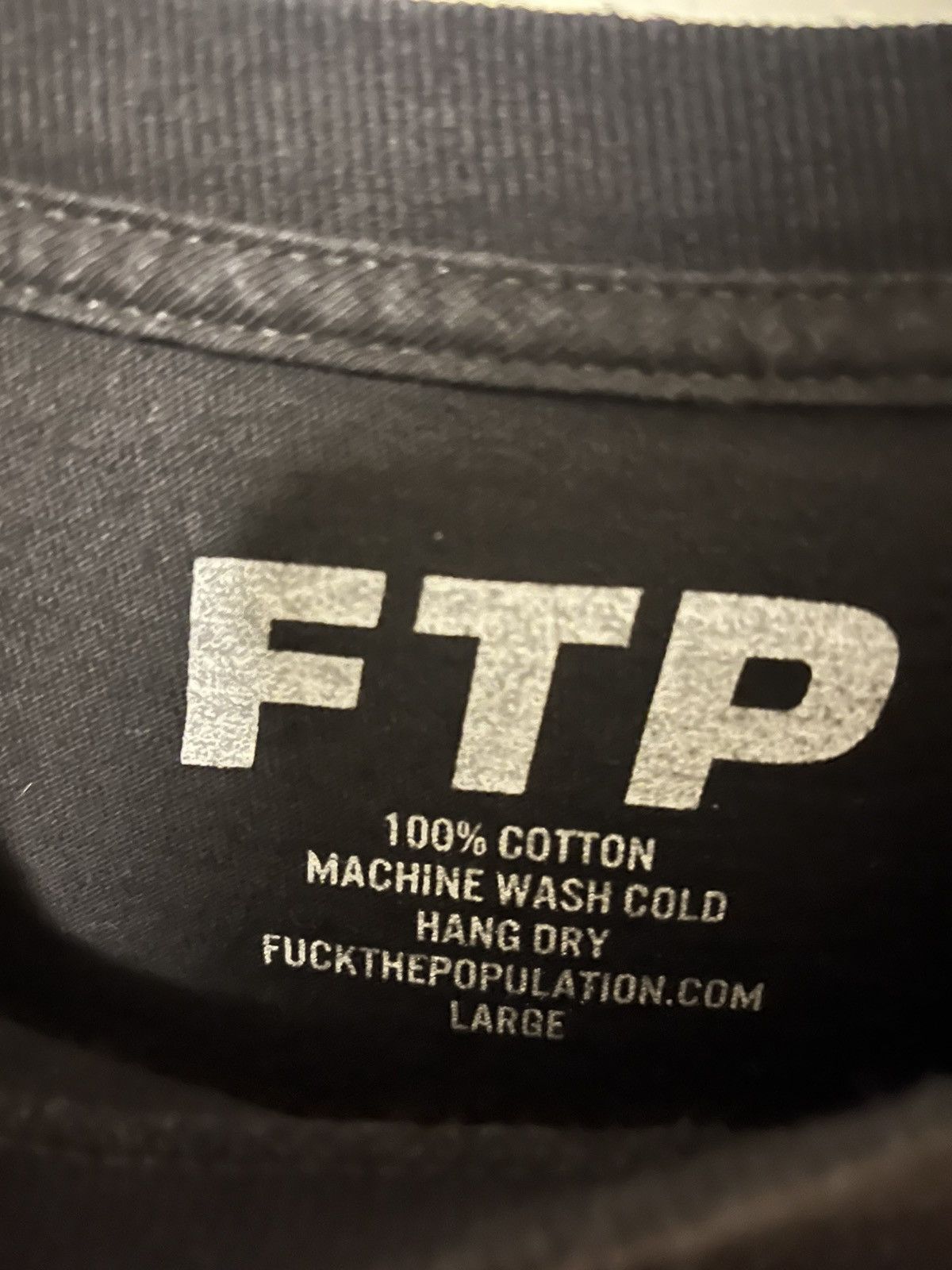 Fuck The Population FTP Television Tee - 2017 Size US L / EU 52-54 / 3 - 3 Thumbnail