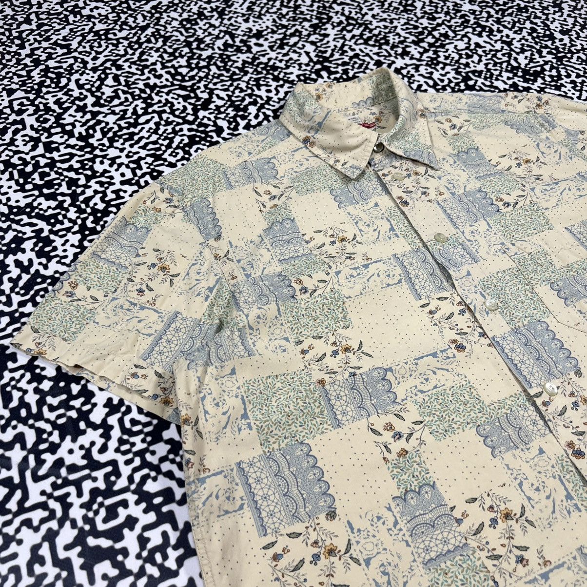 Sixty Vintage Y2K Miss Sixty Hawaiian Kapital Style Abstract Shirt Size US XL / EU 56 / 4 - 5 Thumbnail