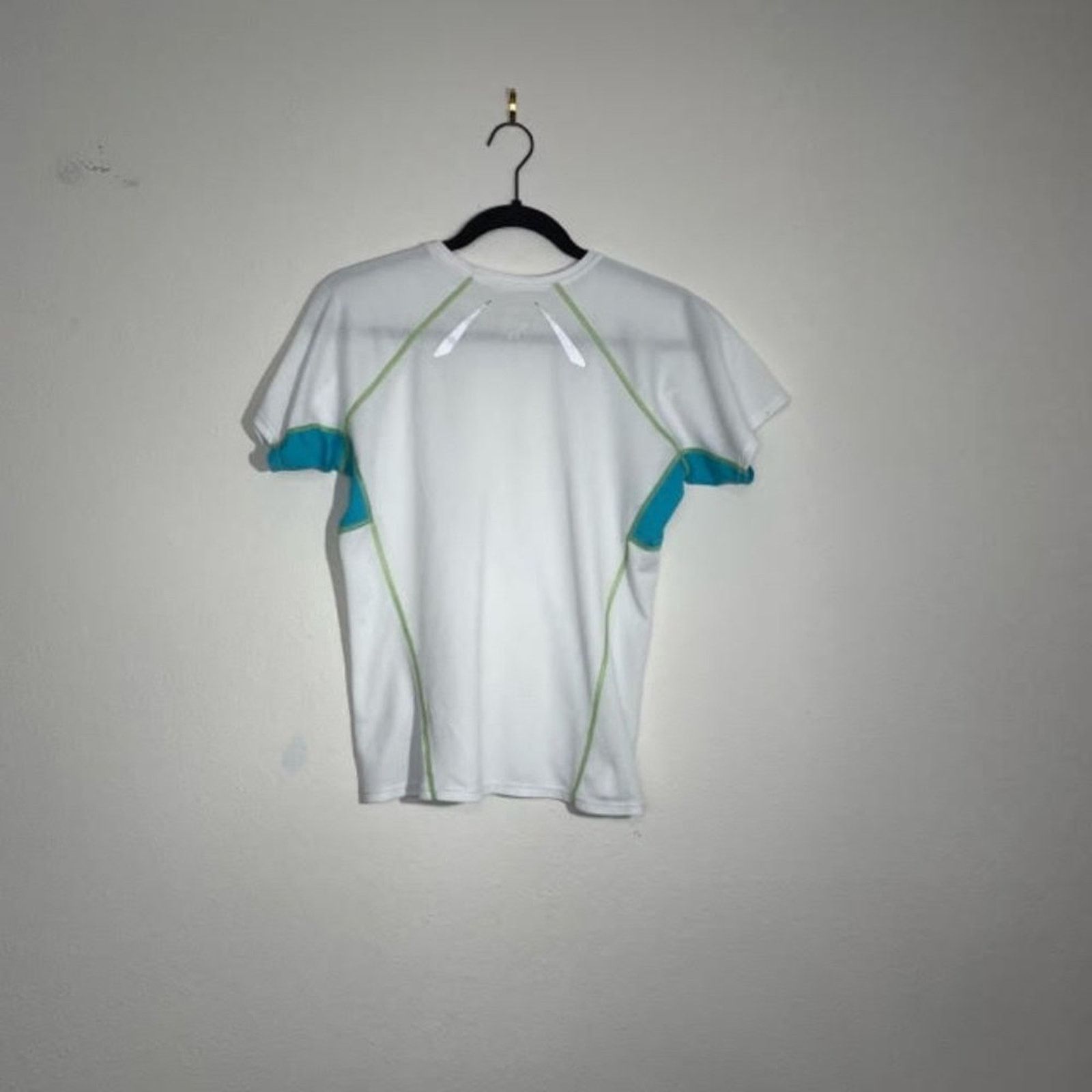 Under Armour Under Armour White and Blue Athletic Fitted Tee Size Medium Size M / US 6-8 / IT 42-44 - 7 Thumbnail