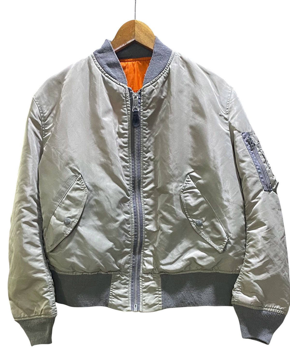 Alpha Industries Vintage 90s Alpha Industries Ma-1 Bomber Jacket