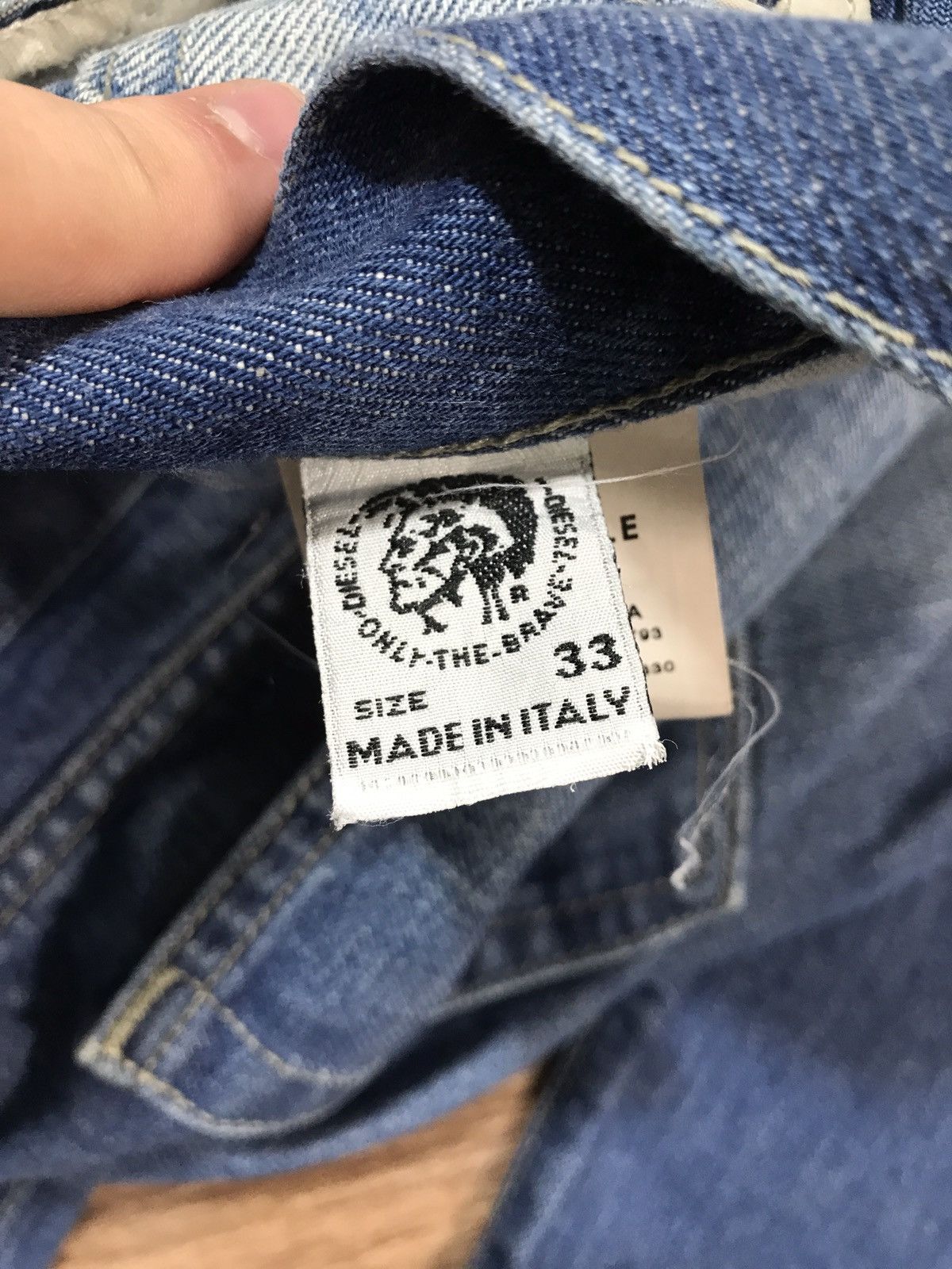 Diesel × Vintage Vintage Diesel Distressed Denim Pants Jeans Size 33 Size US 33 - 6 Thumbnail