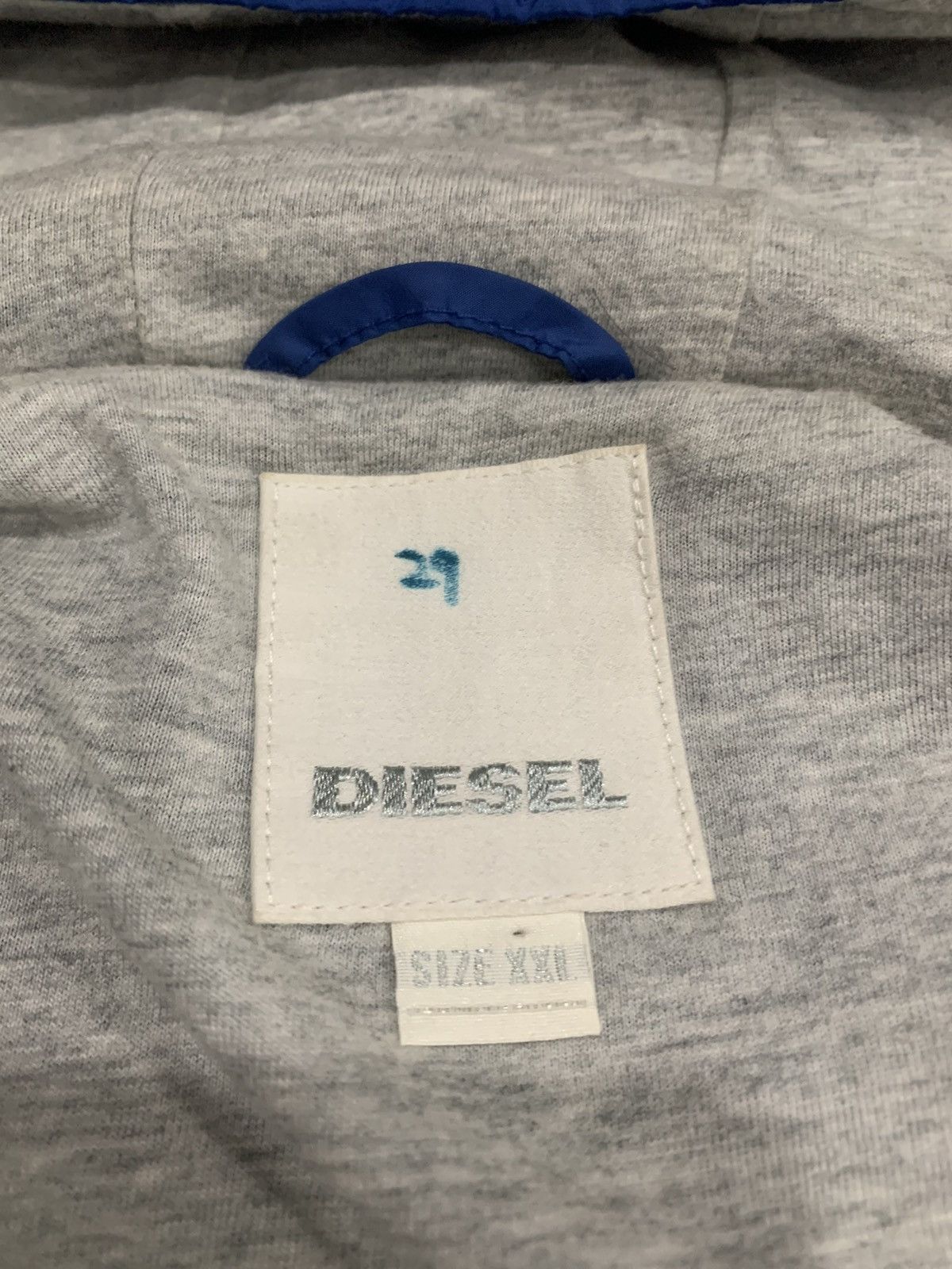Diesel Diesel Denim Mixed Jacket Size US XXL / EU 58 / 5 - 7 Thumbnail