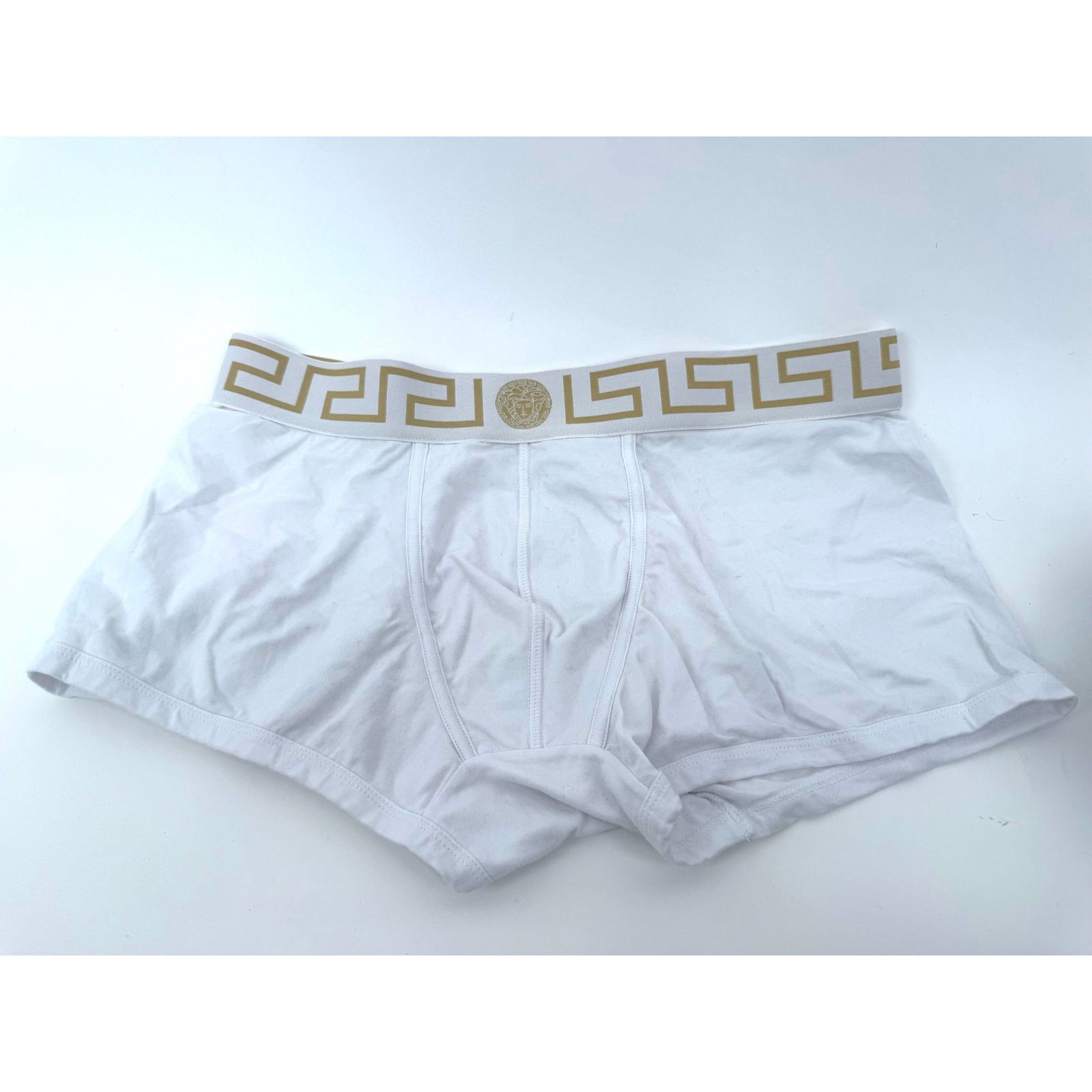 Versace Versace NIB Greca Low Rise Slip Boxer Briefs Shorts Size XL Size ONE SIZE - 1 Thumbnail